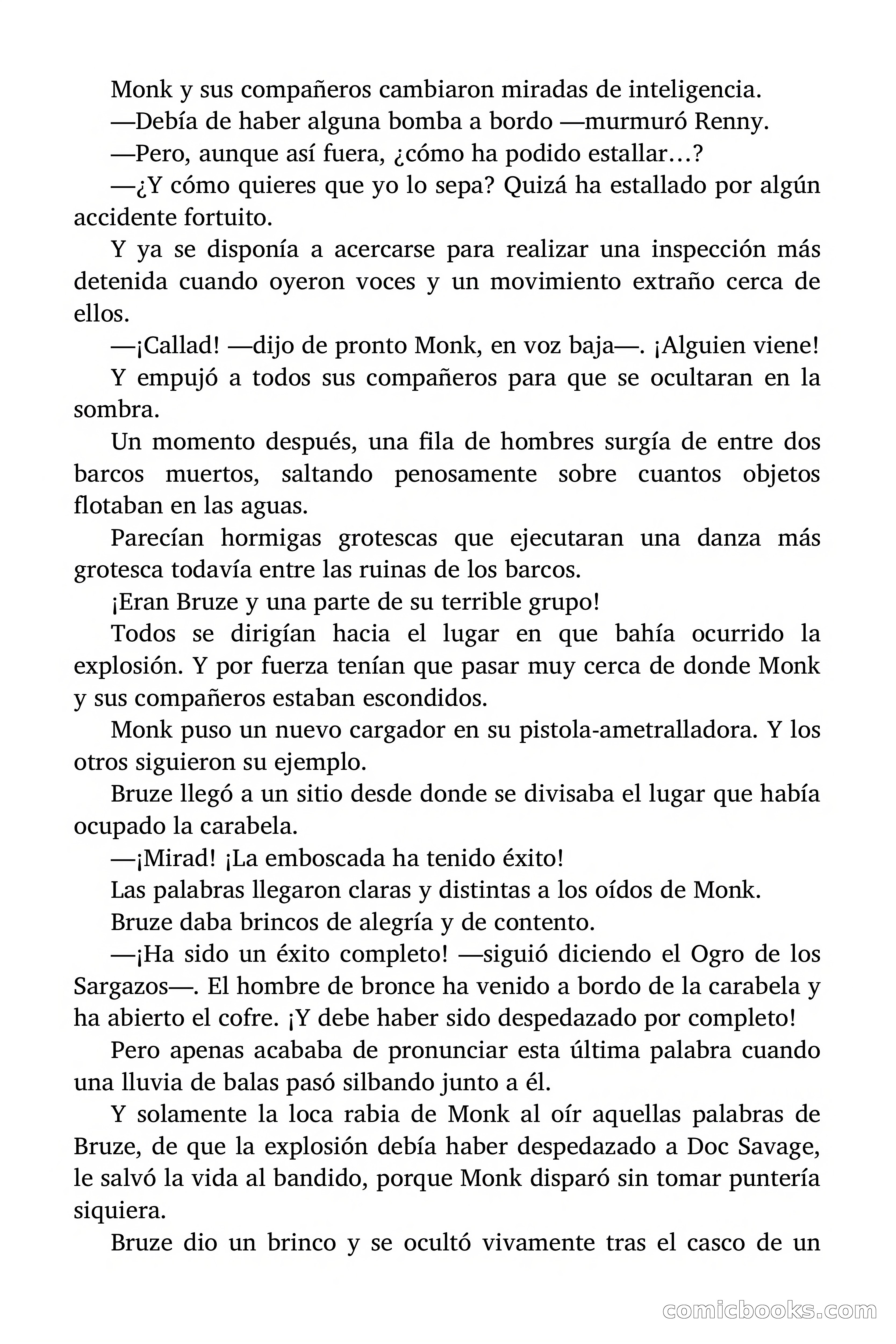 Doc Savage: El ogro del mar de los Sargazos — page 139 of 206