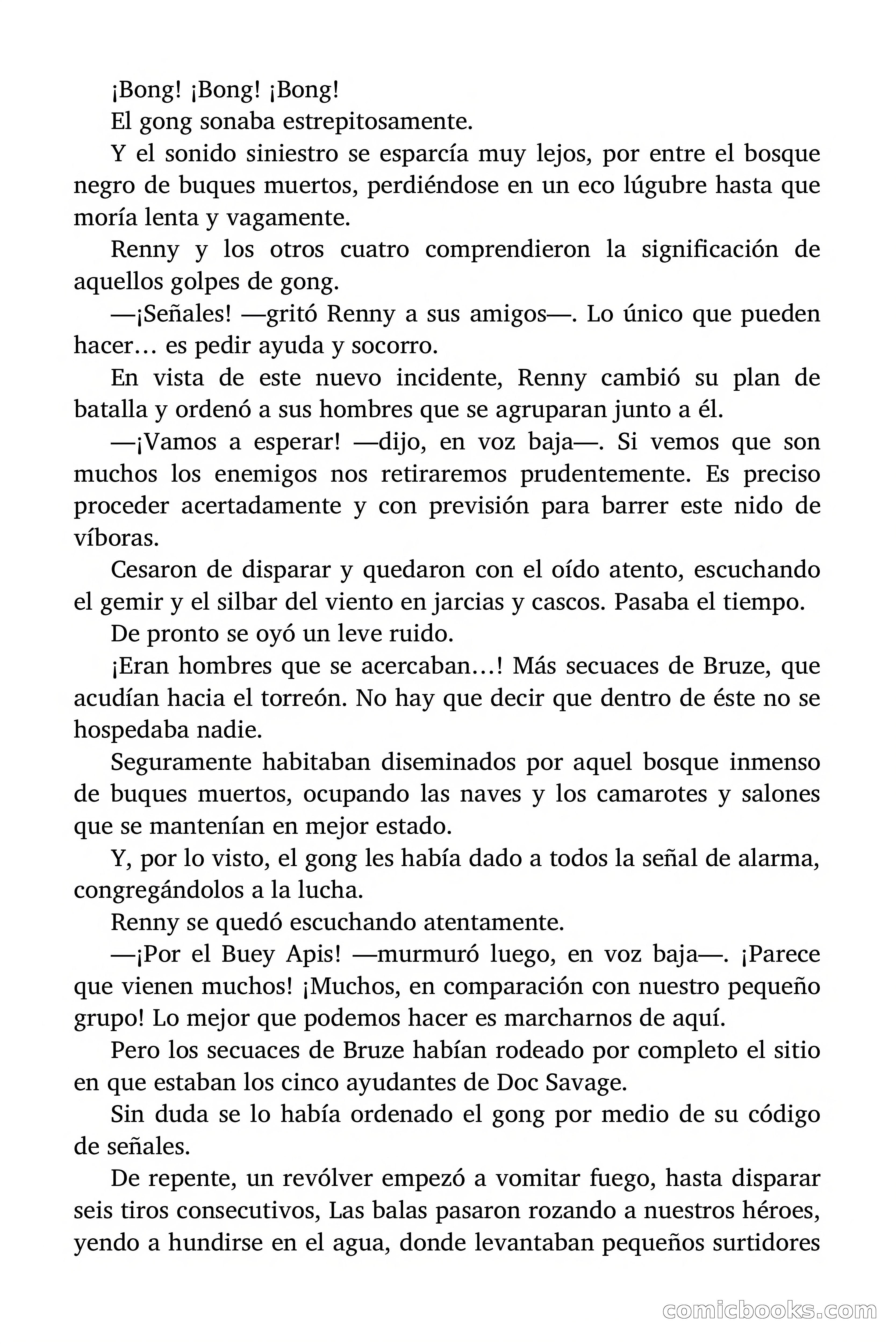 Doc Savage: El ogro del mar de los Sargazos — page 143 of 206