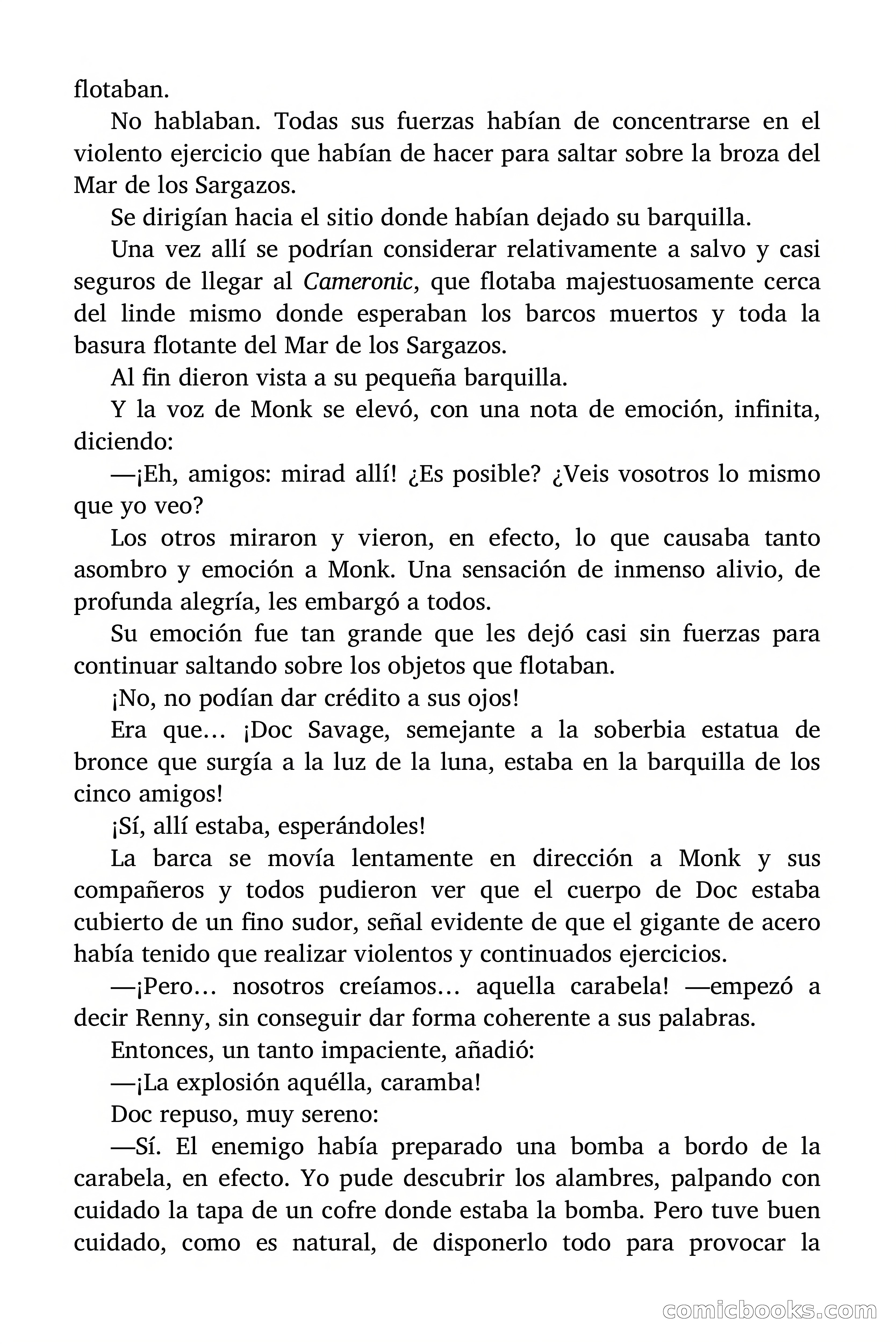Doc Savage: El ogro del mar de los Sargazos — page 146 of 206