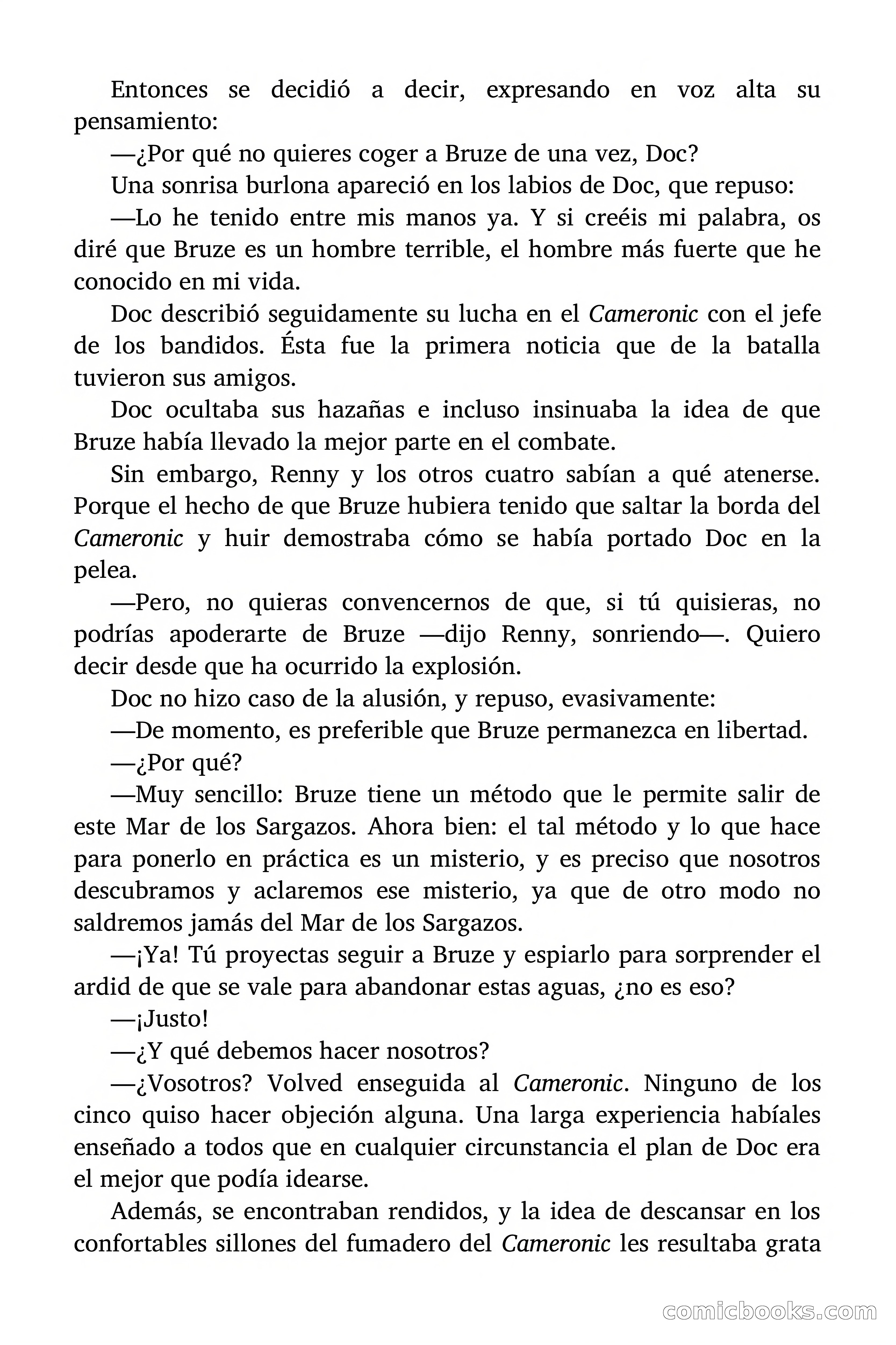 Doc Savage: El ogro del mar de los Sargazos — page 148 of 206