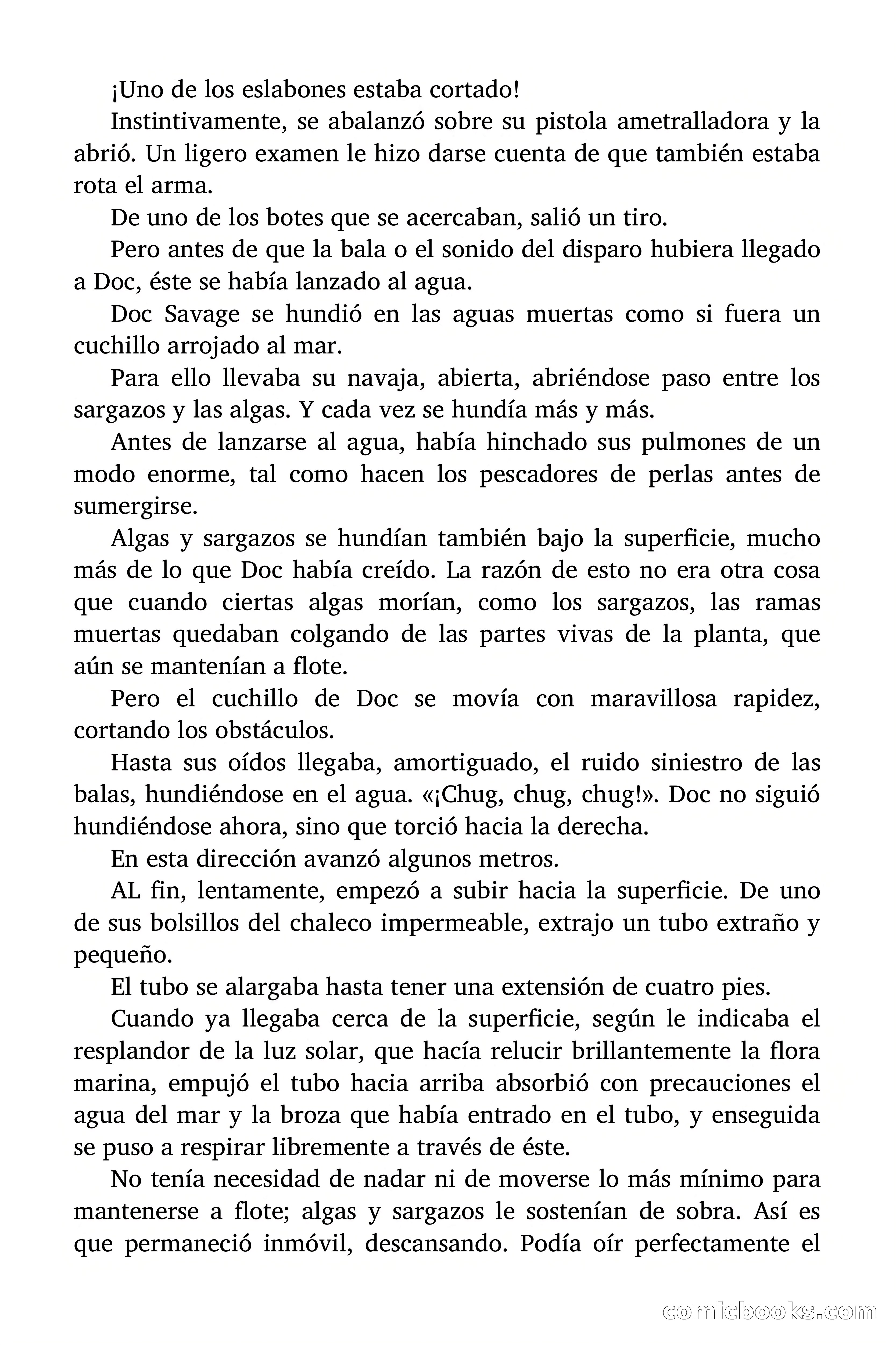 Doc Savage: El ogro del mar de los Sargazos — page 157 of 206