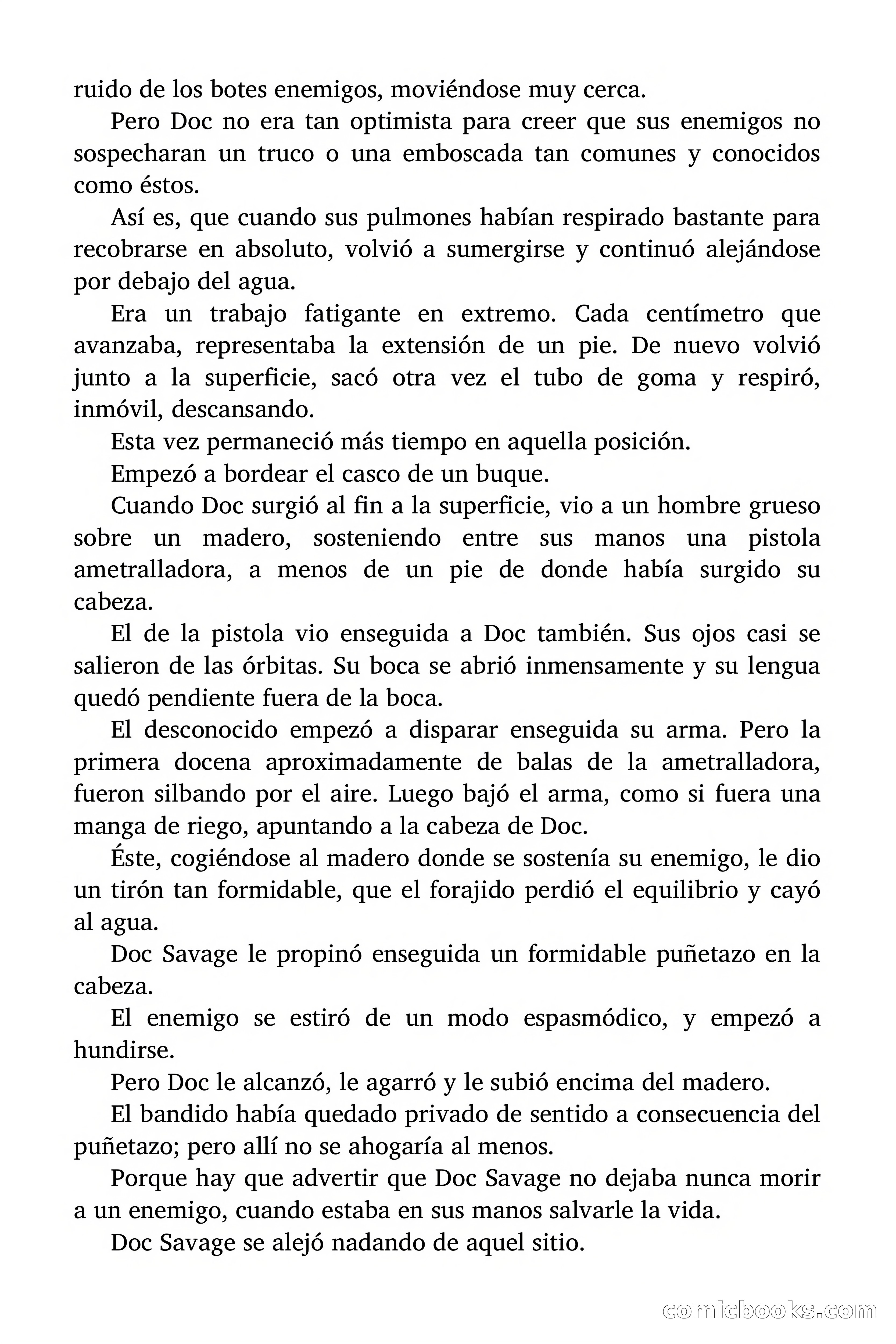 Doc Savage: El ogro del mar de los Sargazos — page 158 of 206