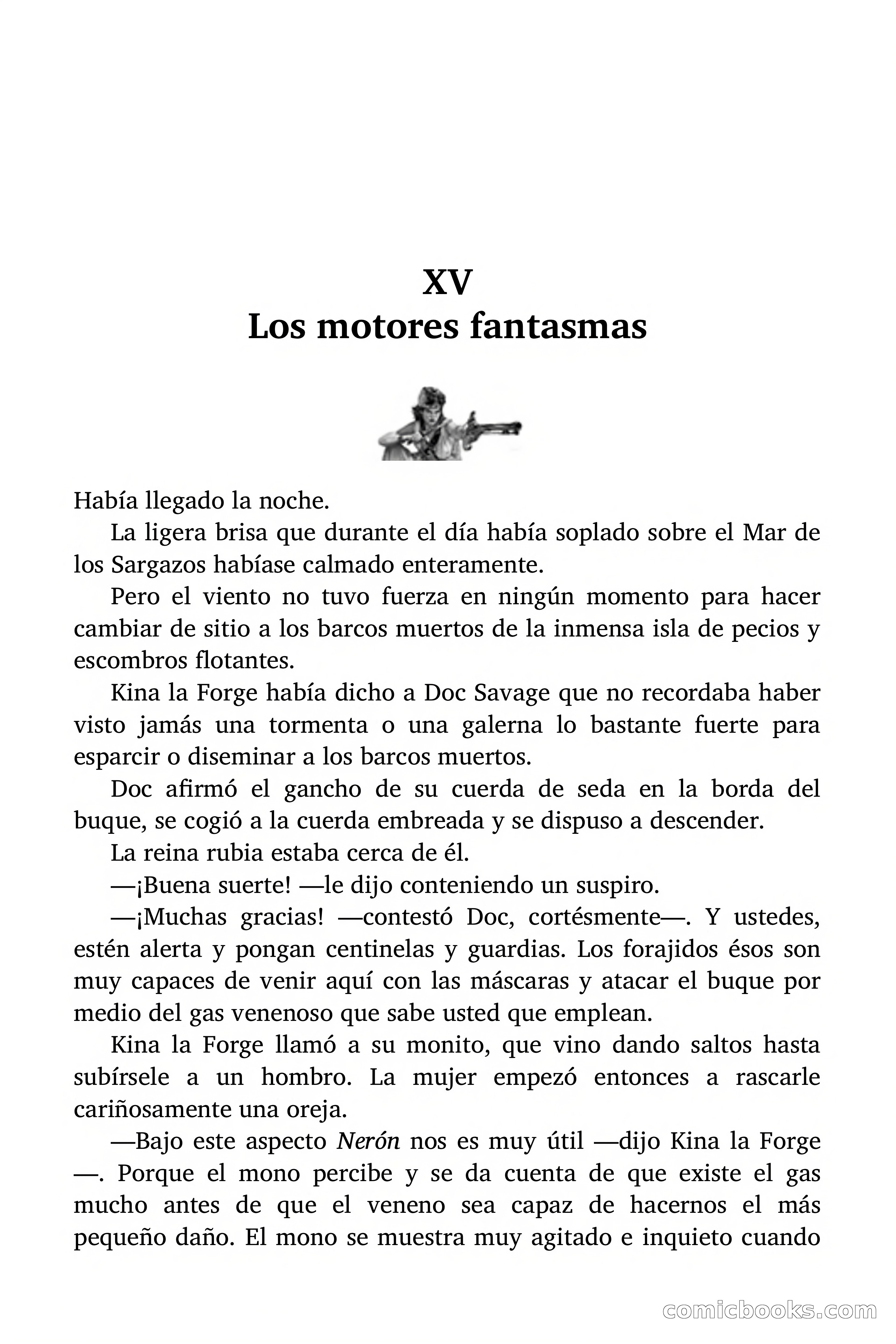 Doc Savage: El ogro del mar de los Sargazos — page 163 of 206