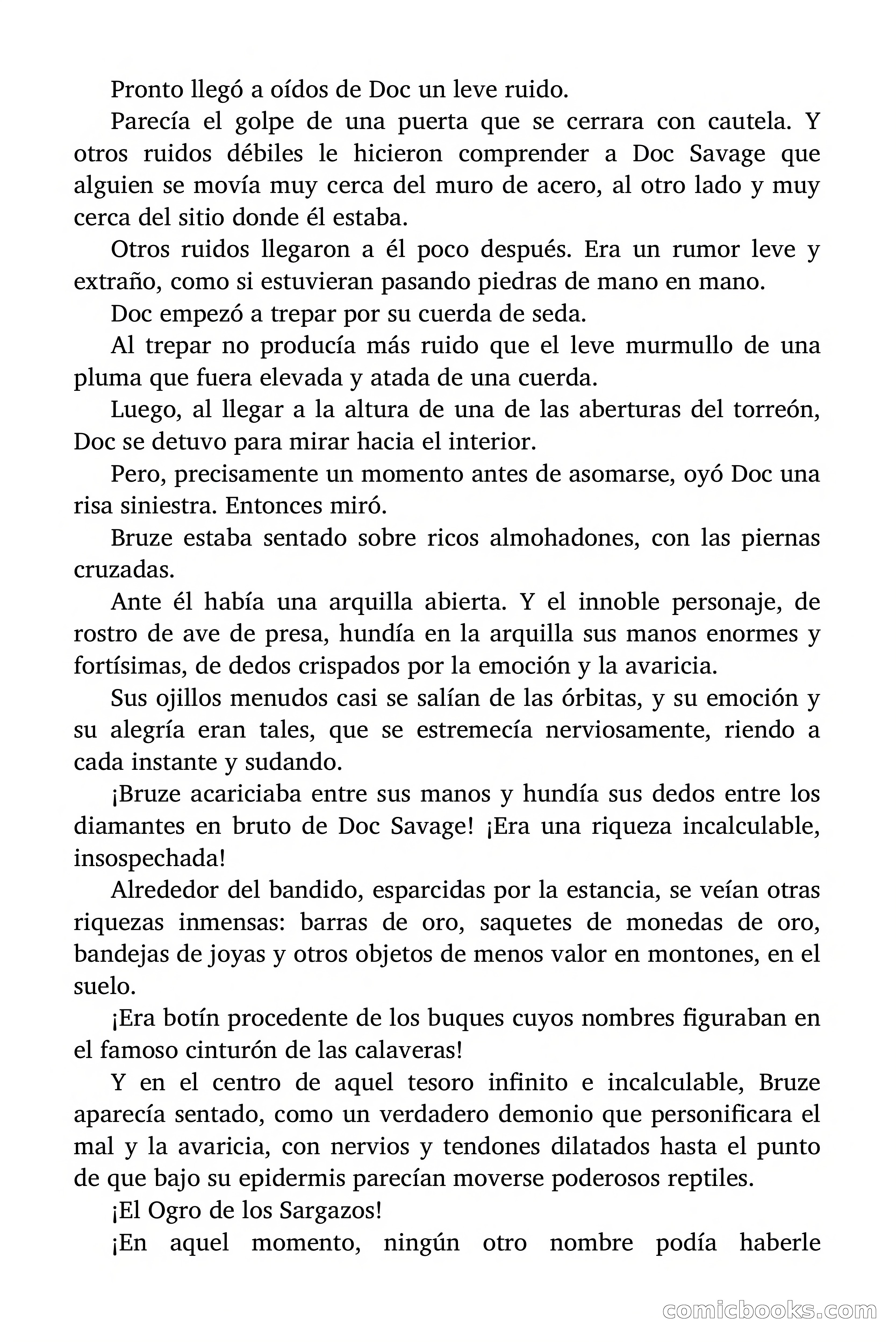 Doc Savage: El ogro del mar de los Sargazos — page 167 of 206