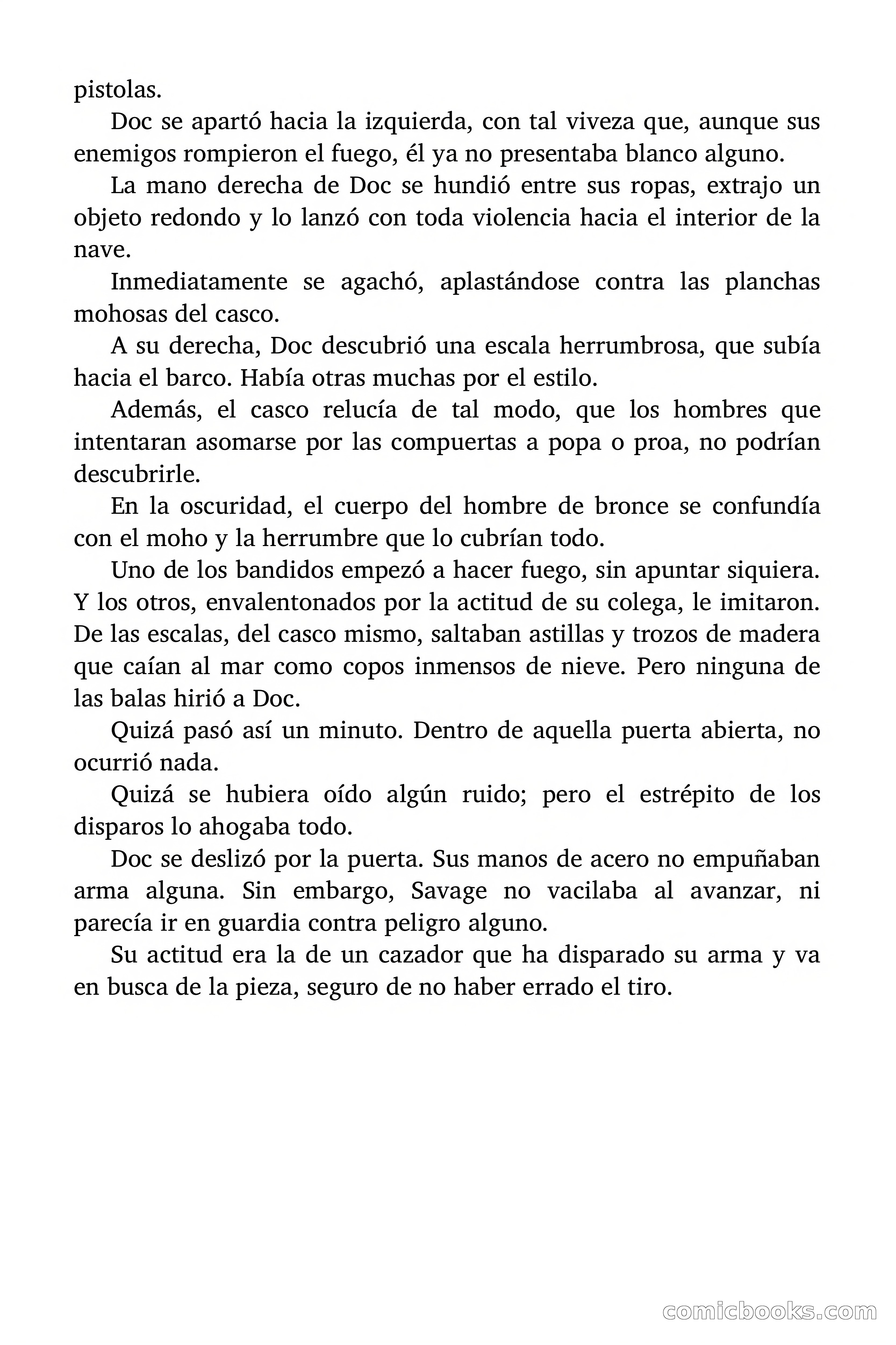 Doc Savage: El ogro del mar de los Sargazos — page 173 of 206