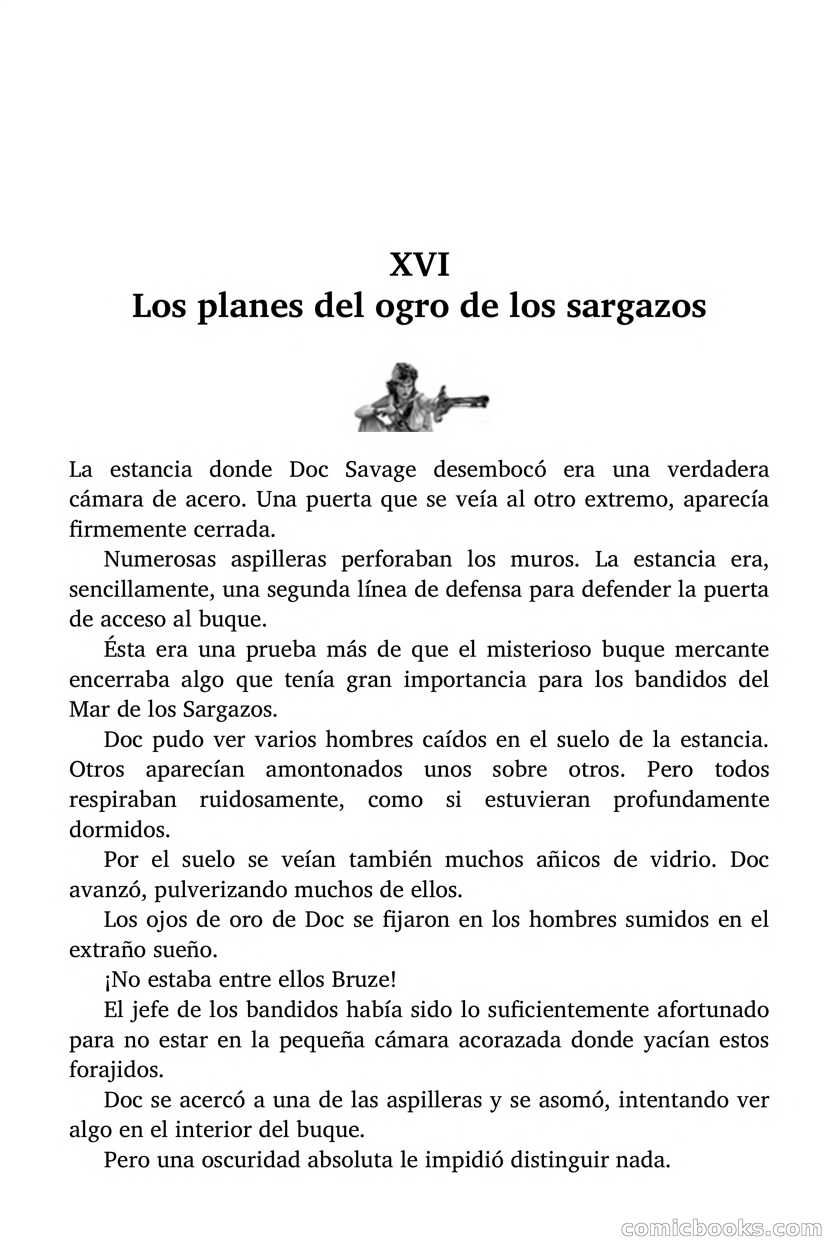Doc Savage: El ogro del mar de los Sargazos — page 174 of 206