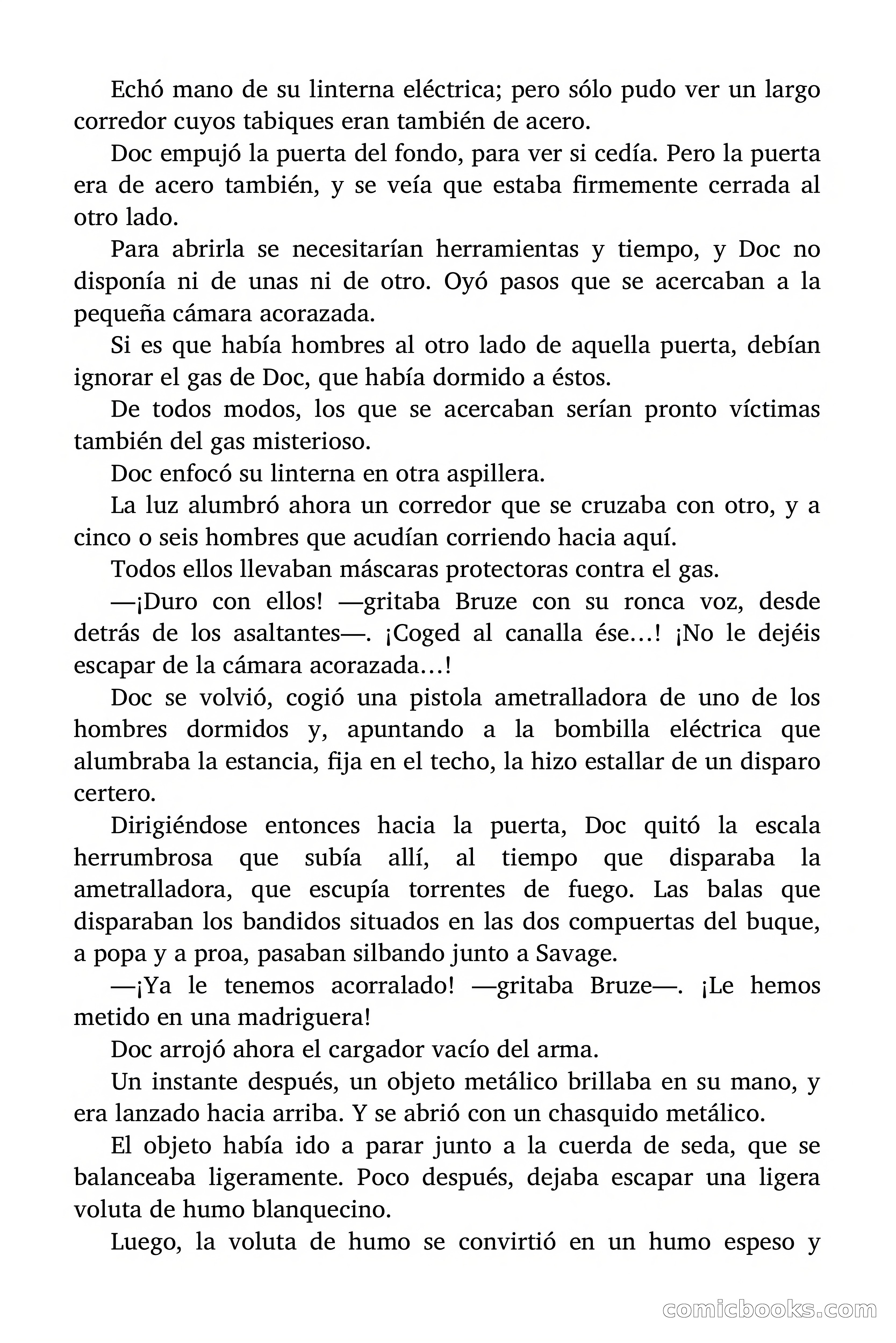 Doc Savage: El ogro del mar de los Sargazos — page 175 of 206