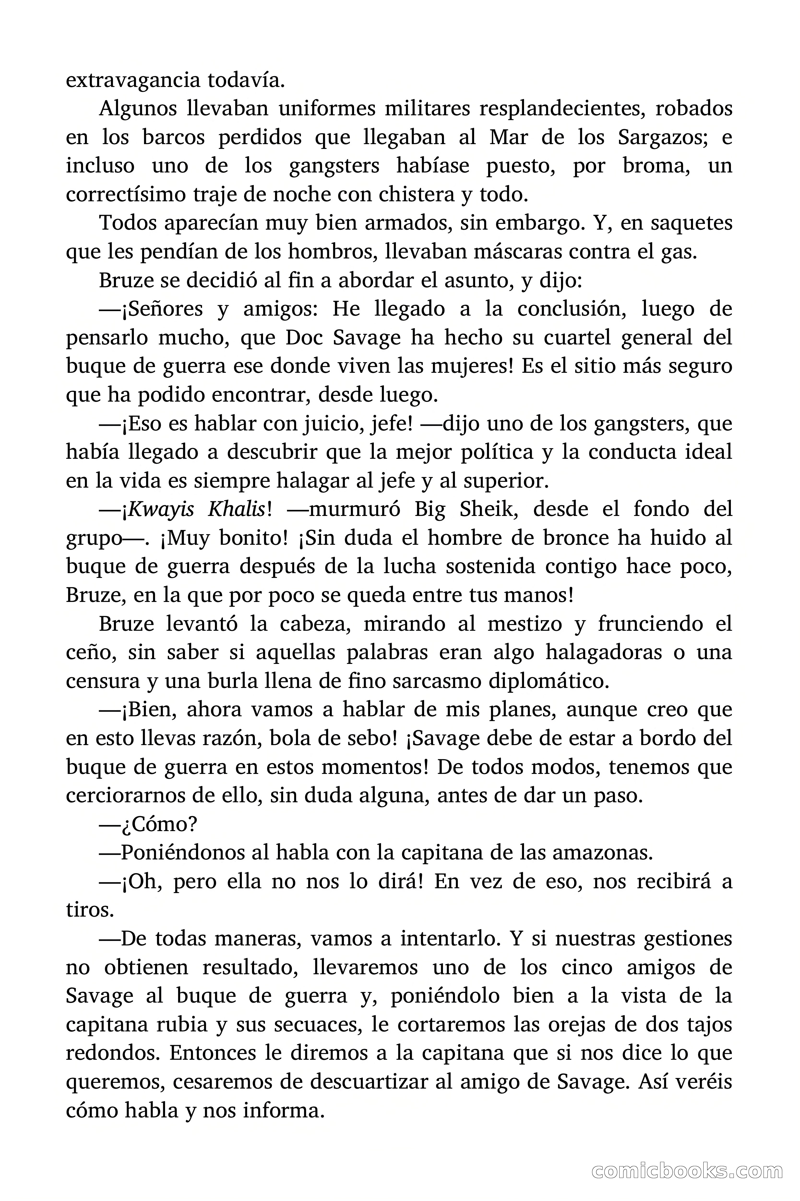 Doc Savage: El ogro del mar de los Sargazos — page 181 of 206
