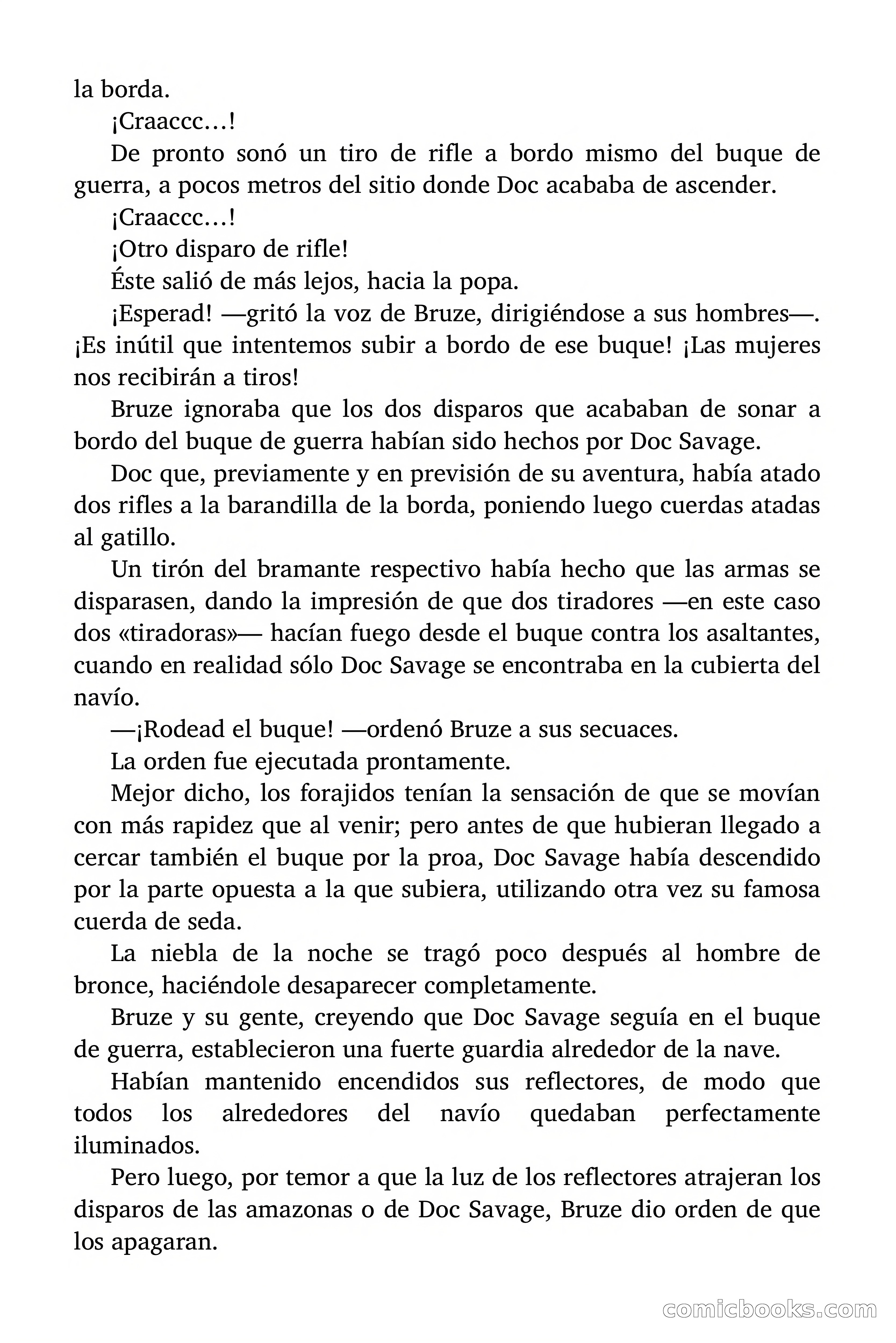 Doc Savage: El ogro del mar de los Sargazos — page 188 of 206