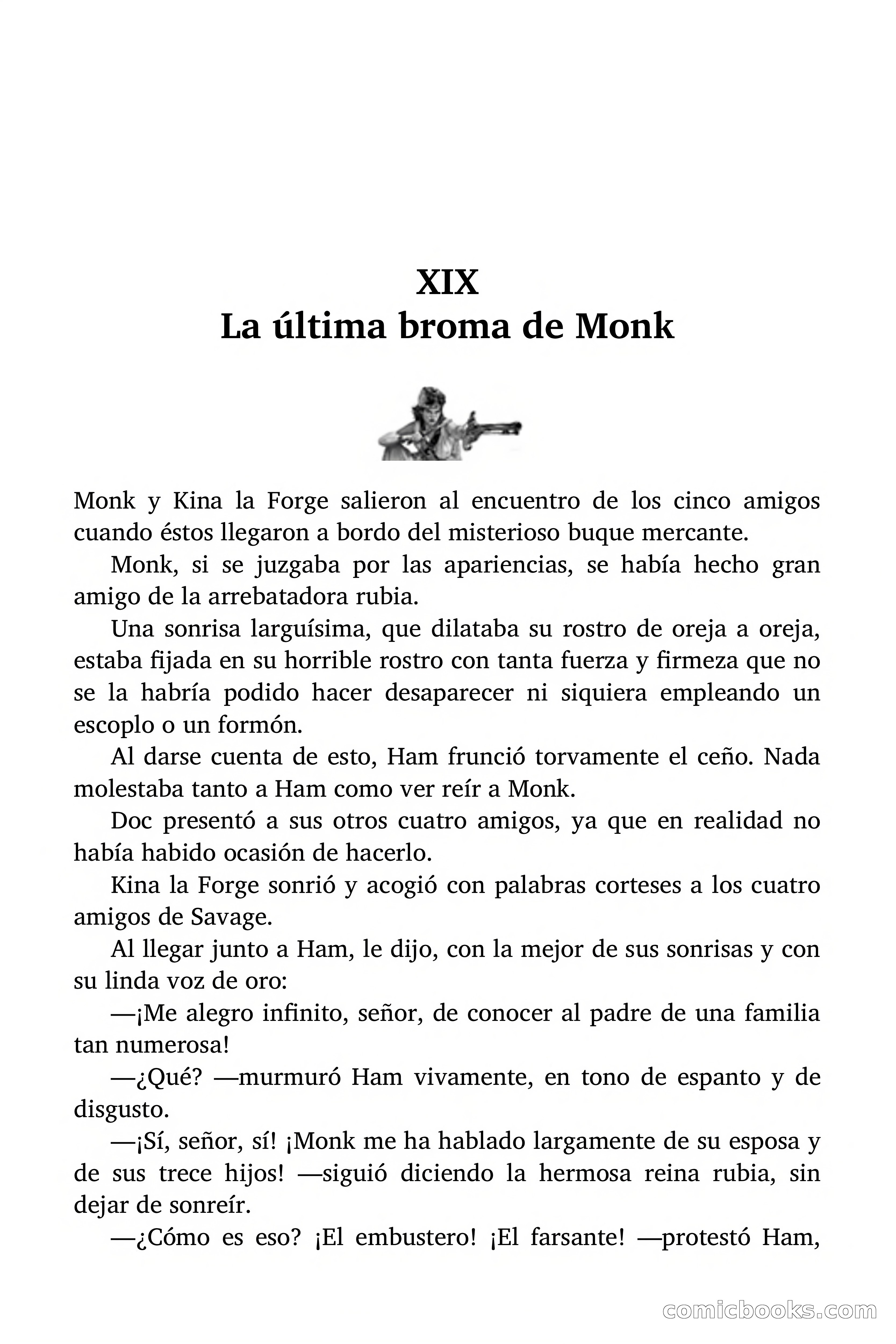 Doc Savage: El ogro del mar de los Sargazos — page 201 of 206