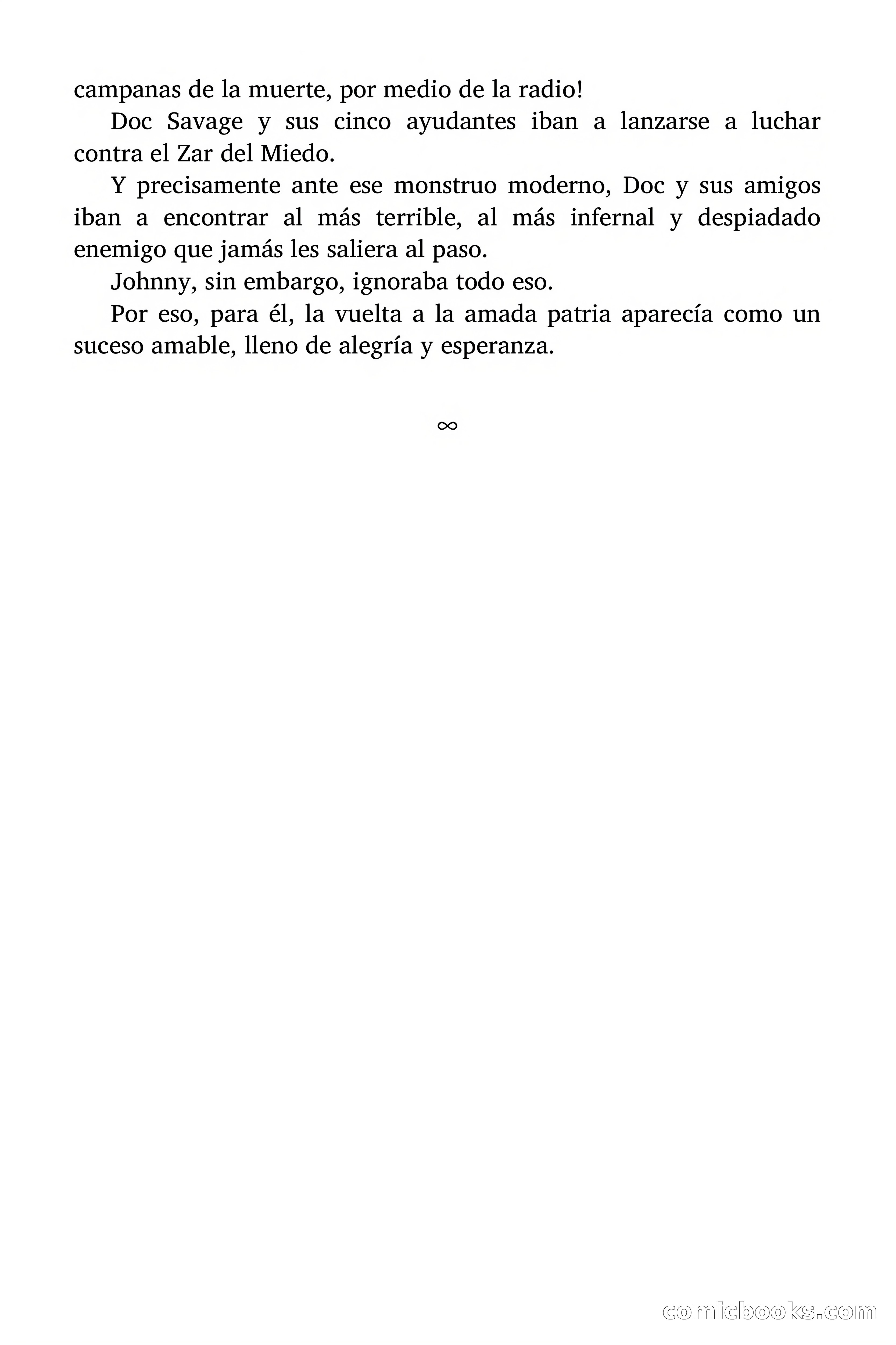 Doc Savage: El ogro del mar de los Sargazos — page 204 of 206