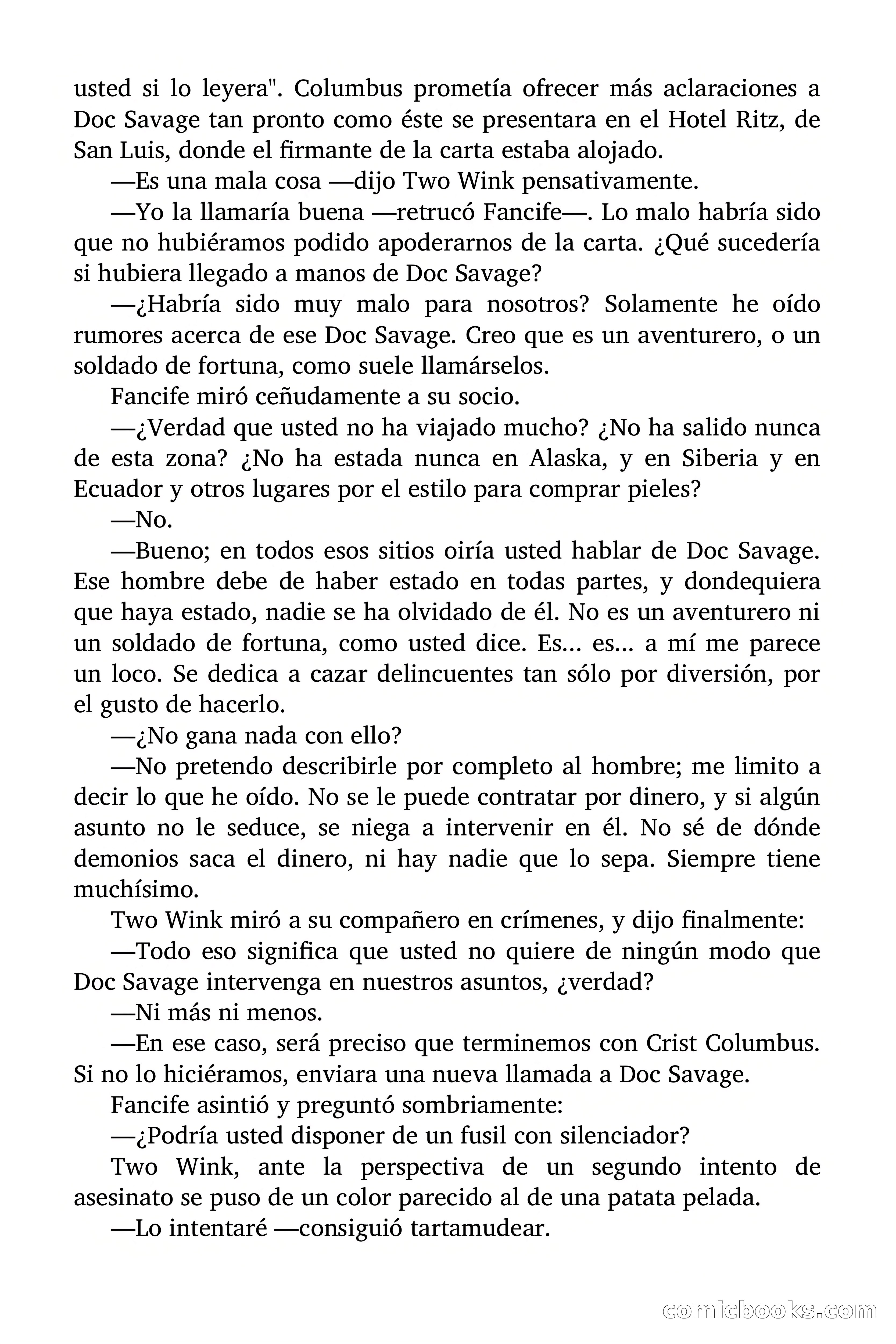 Doc Savage: El Otro Mundo — page 28 of 136