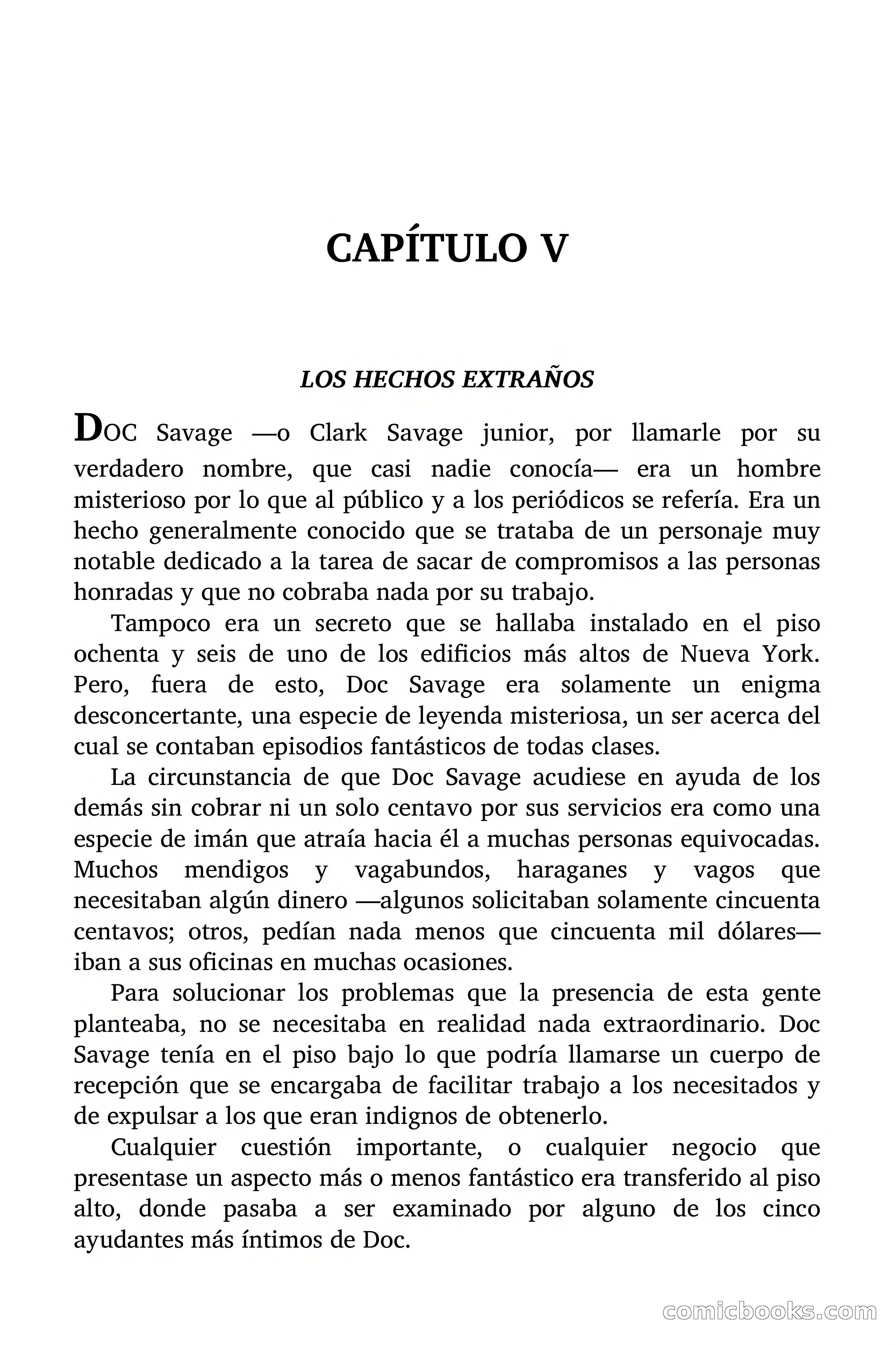 Doc Savage: El Otro Mundo — page 29 of 136