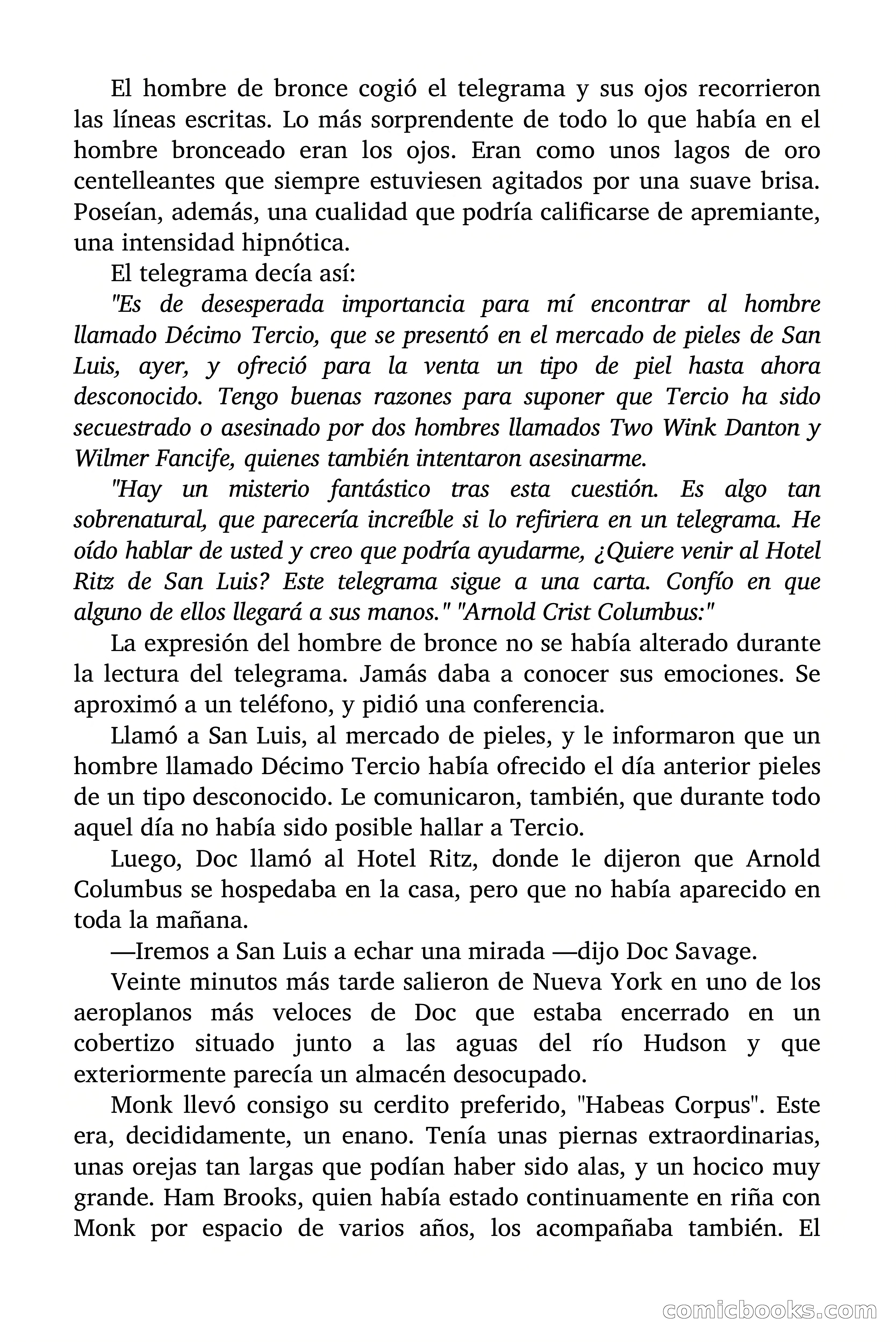 Doc Savage: El Otro Mundo — page 31 of 136
