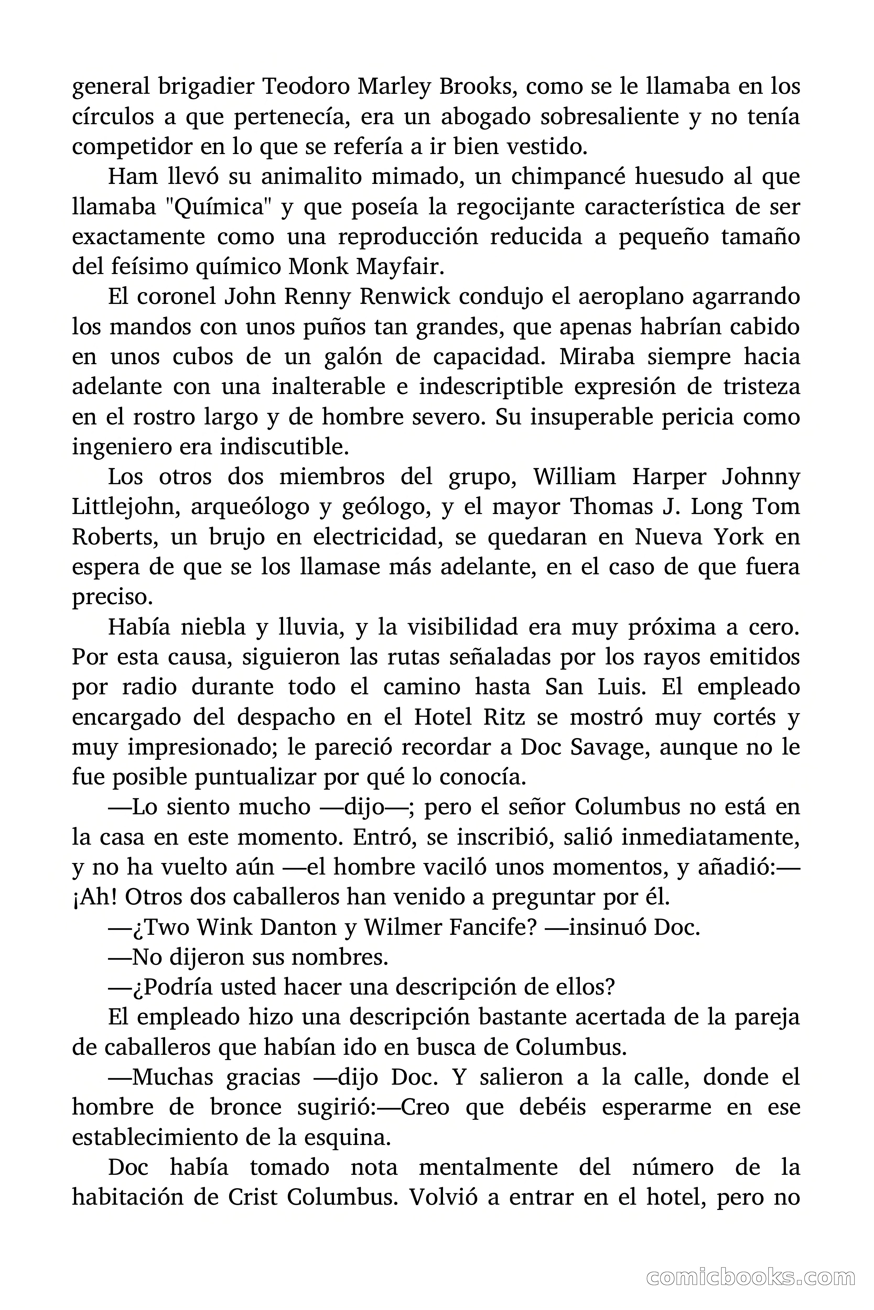 Doc Savage: El Otro Mundo — page 32 of 136