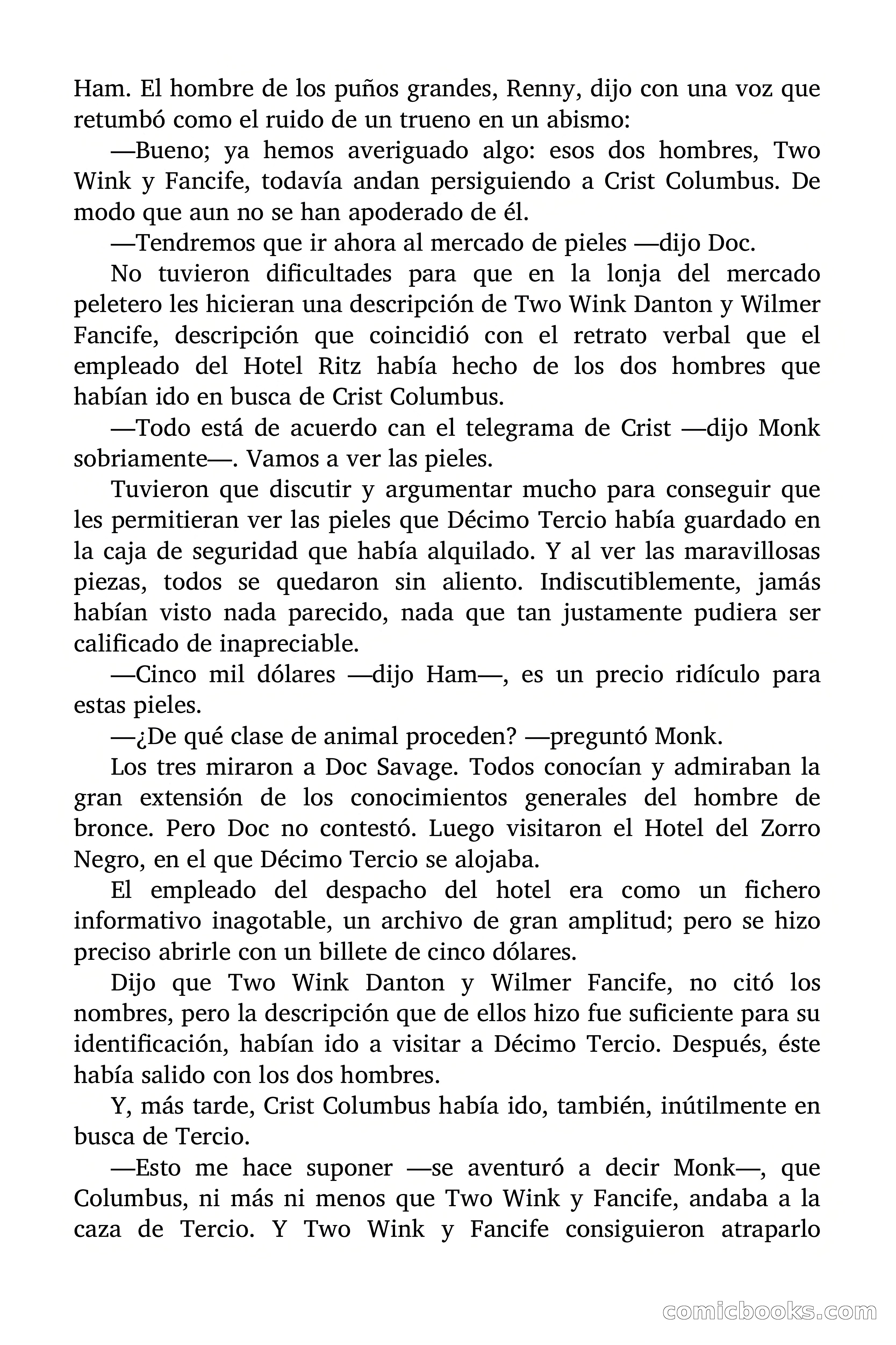 Doc Savage: El Otro Mundo — page 34 of 136