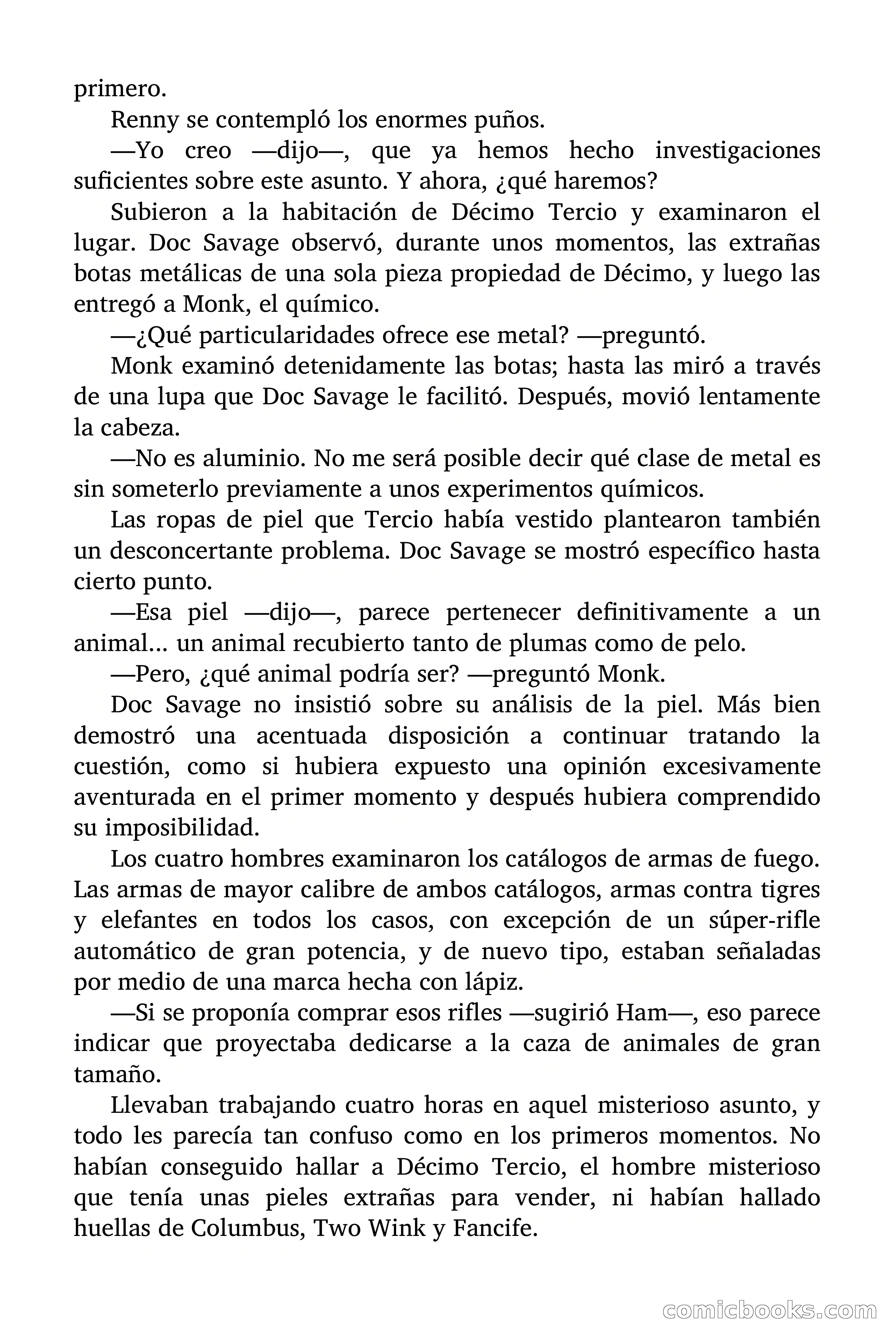 Doc Savage: El Otro Mundo — page 35 of 136