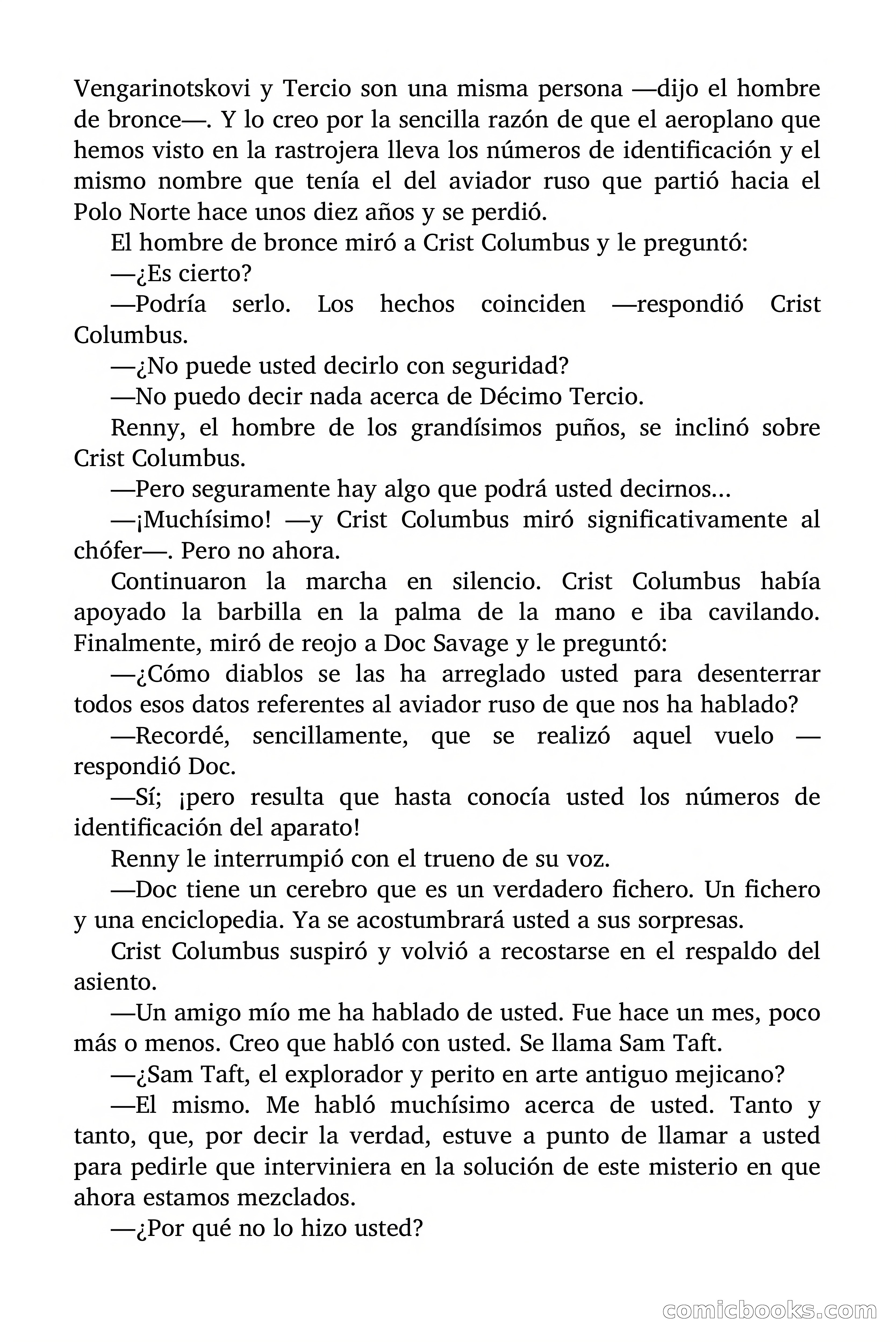 Doc Savage: El Otro Mundo — page 52 of 136