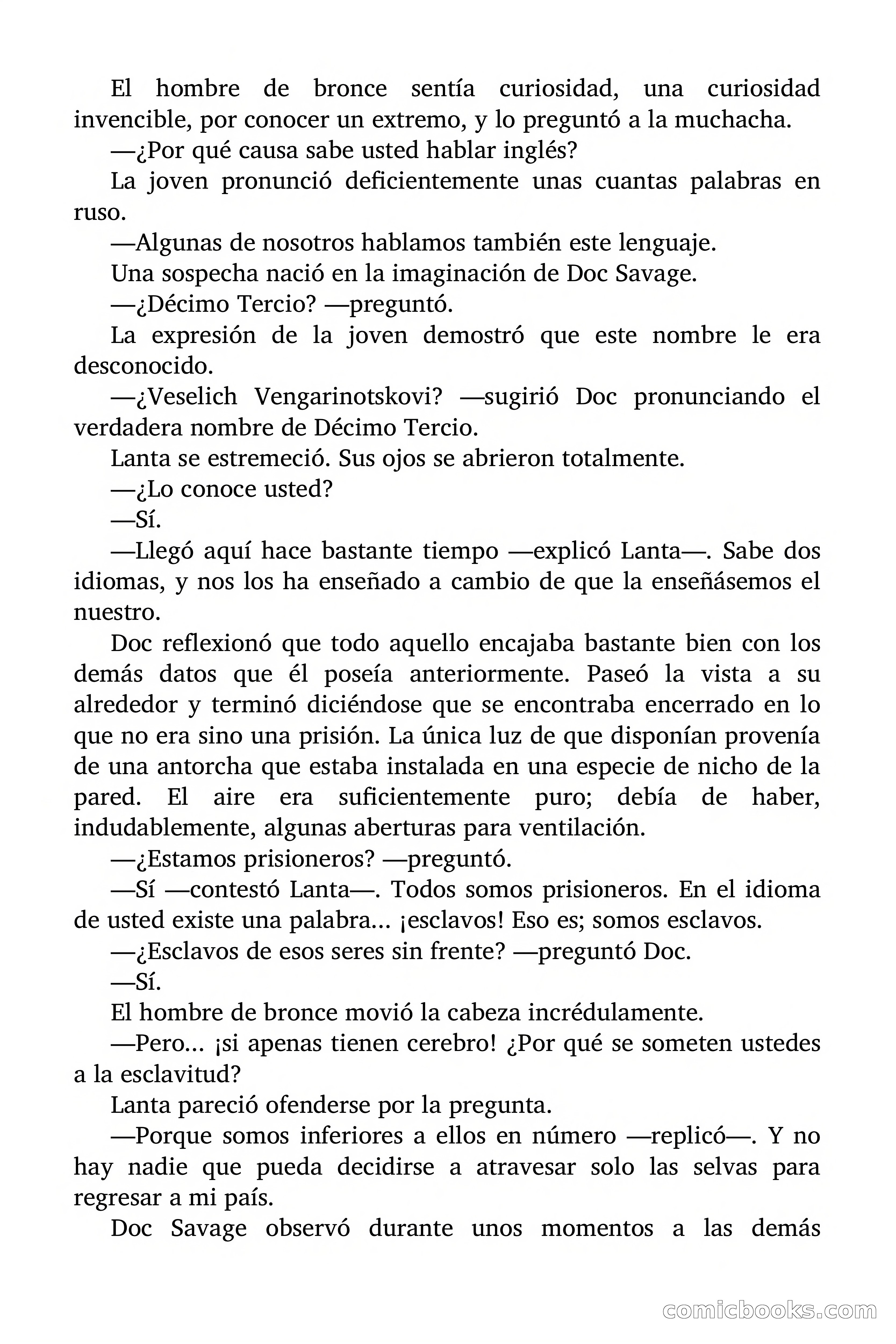 Doc Savage: El Otro Mundo — page 98 of 136