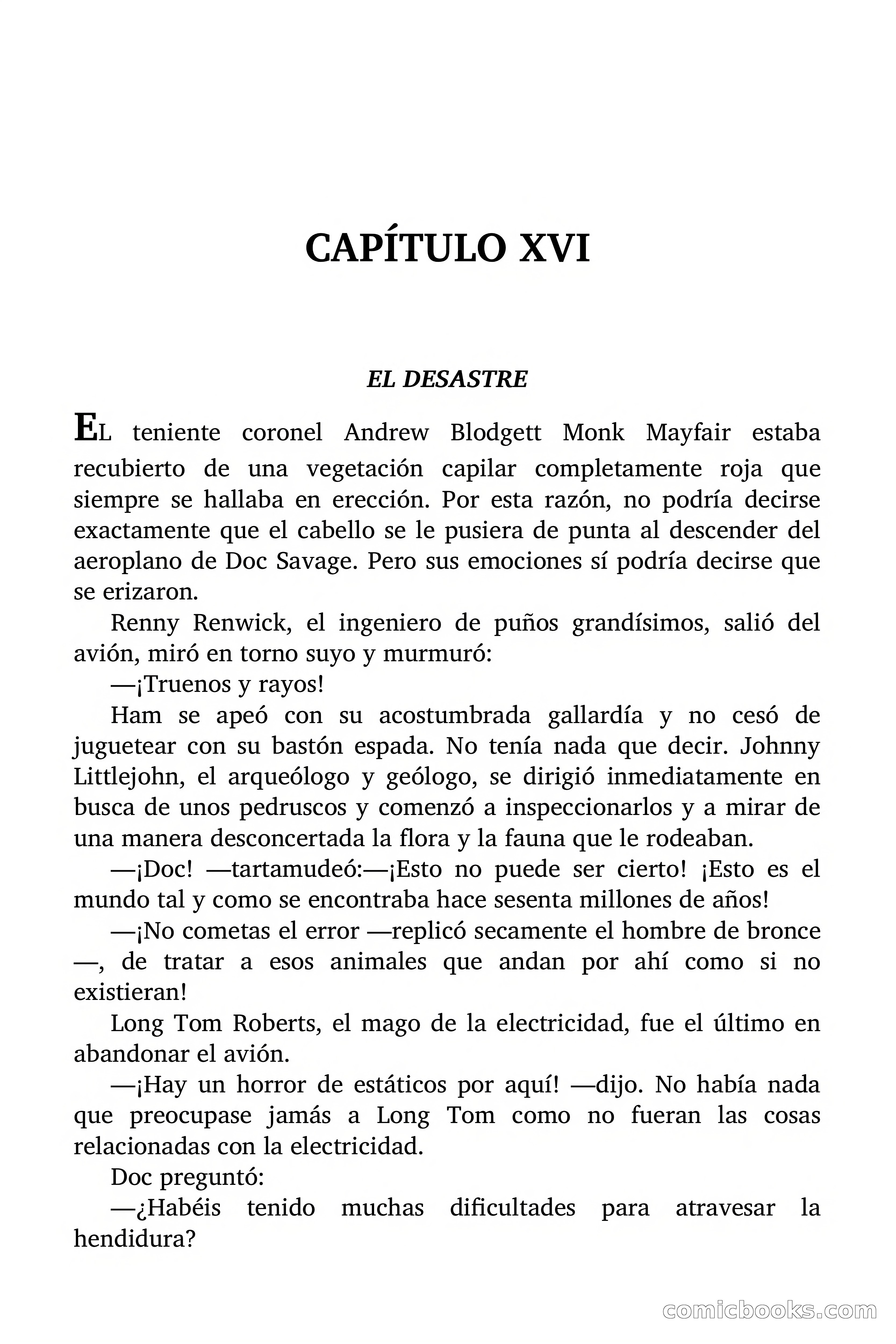 Doc Savage: El Otro Mundo — page 110 of 136