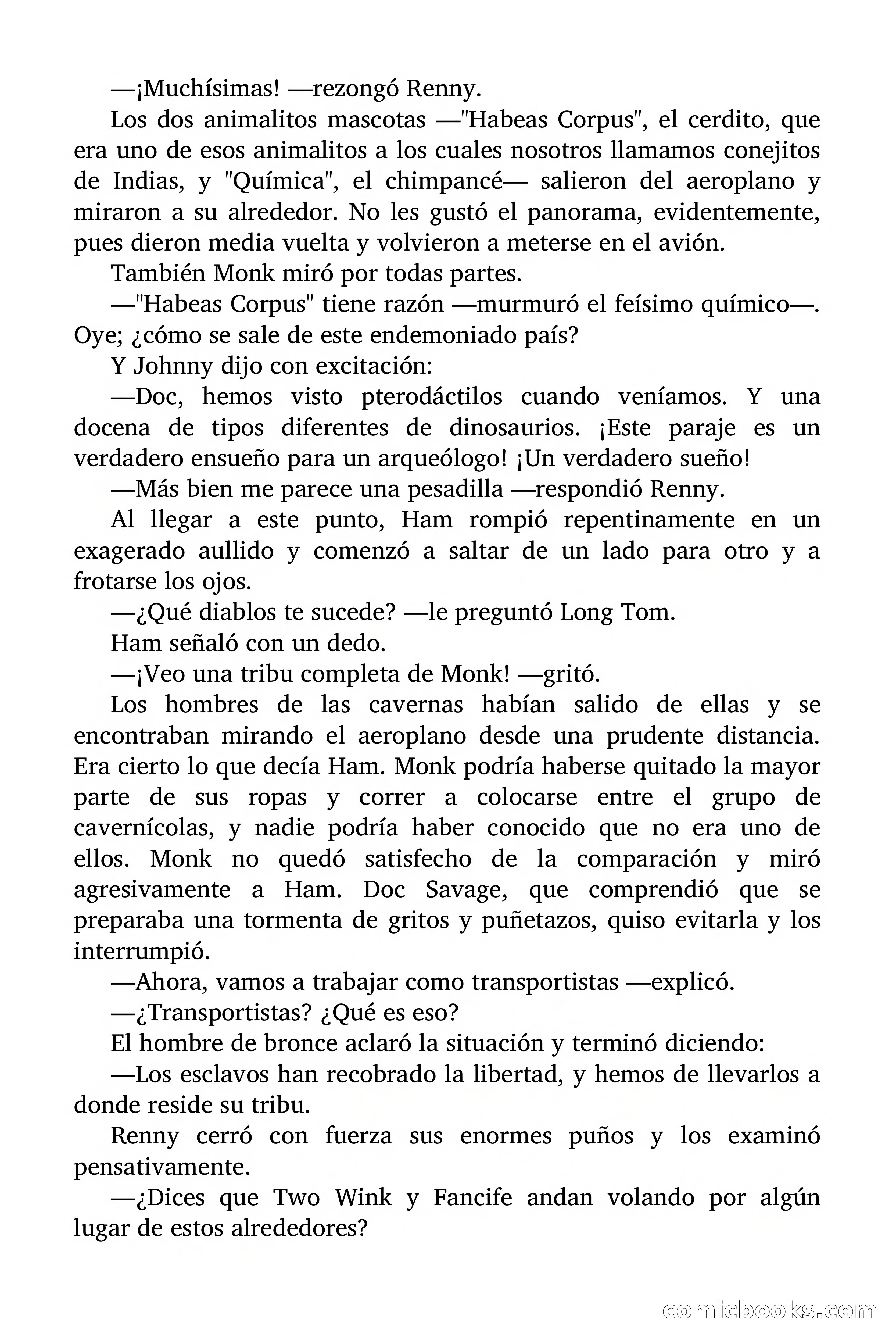 Doc Savage: El Otro Mundo — page 111 of 136
