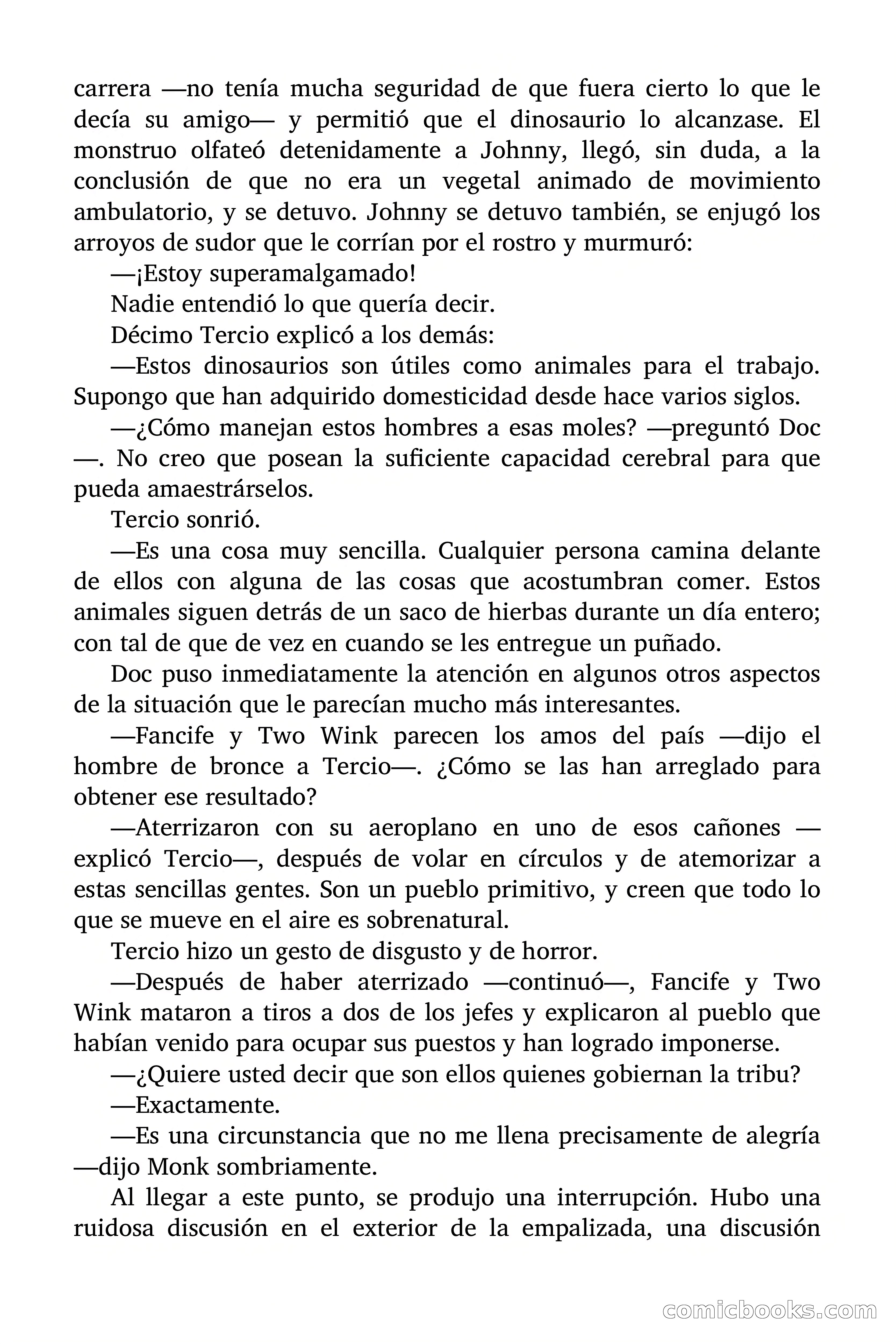 Doc Savage: El Otro Mundo — page 122 of 136