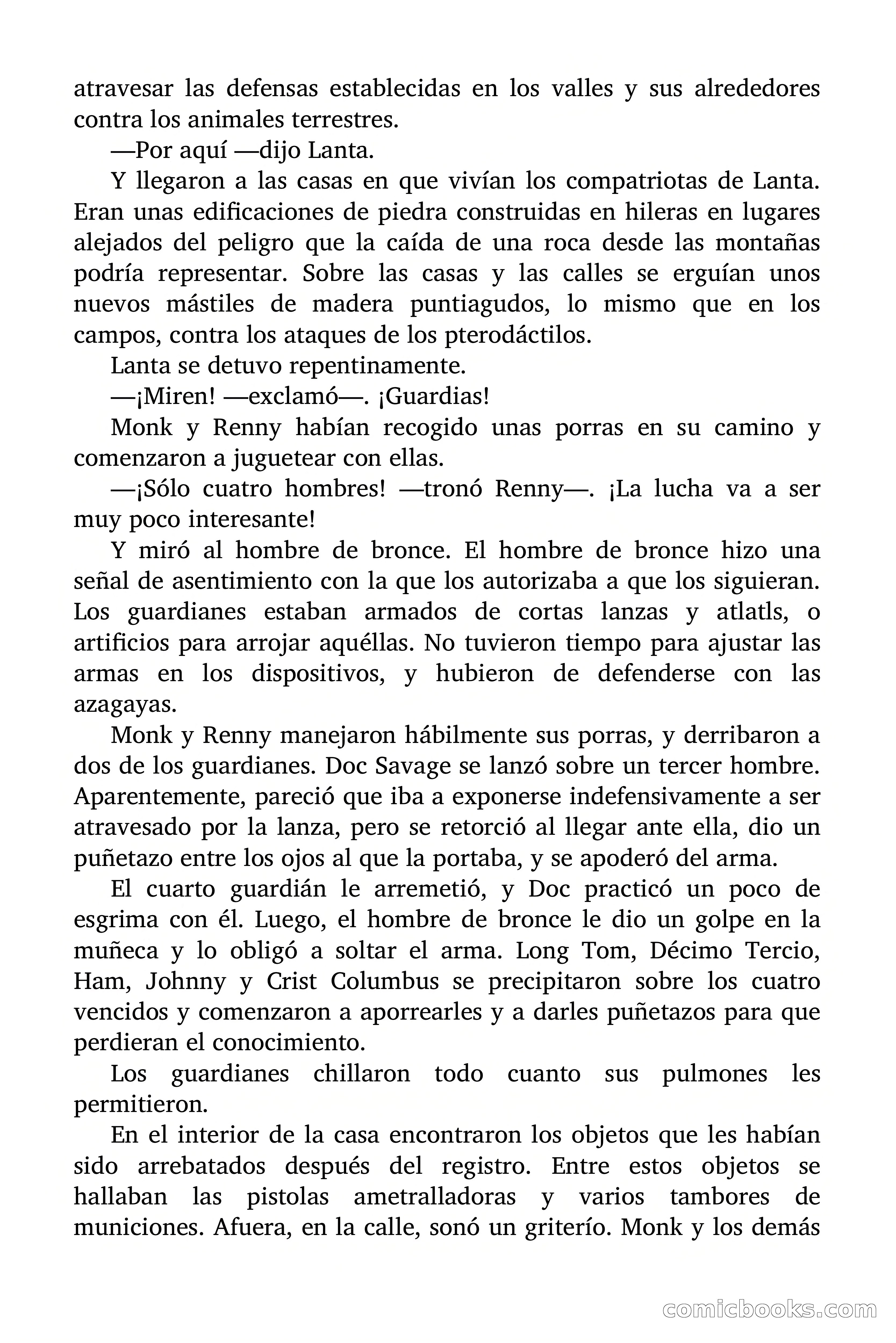Doc Savage: El Otro Mundo — page 129 of 136