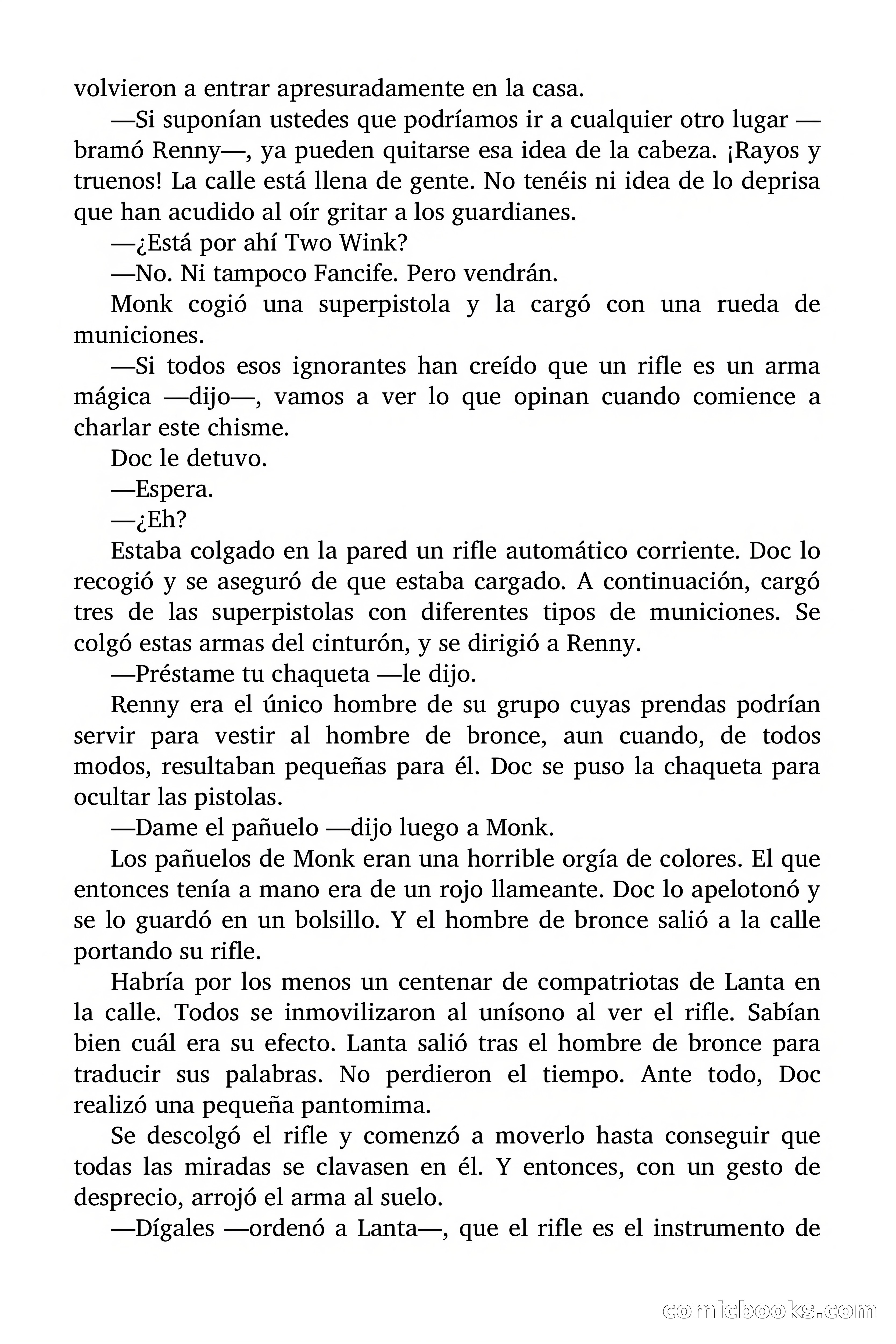 Doc Savage: El Otro Mundo — page 130 of 136