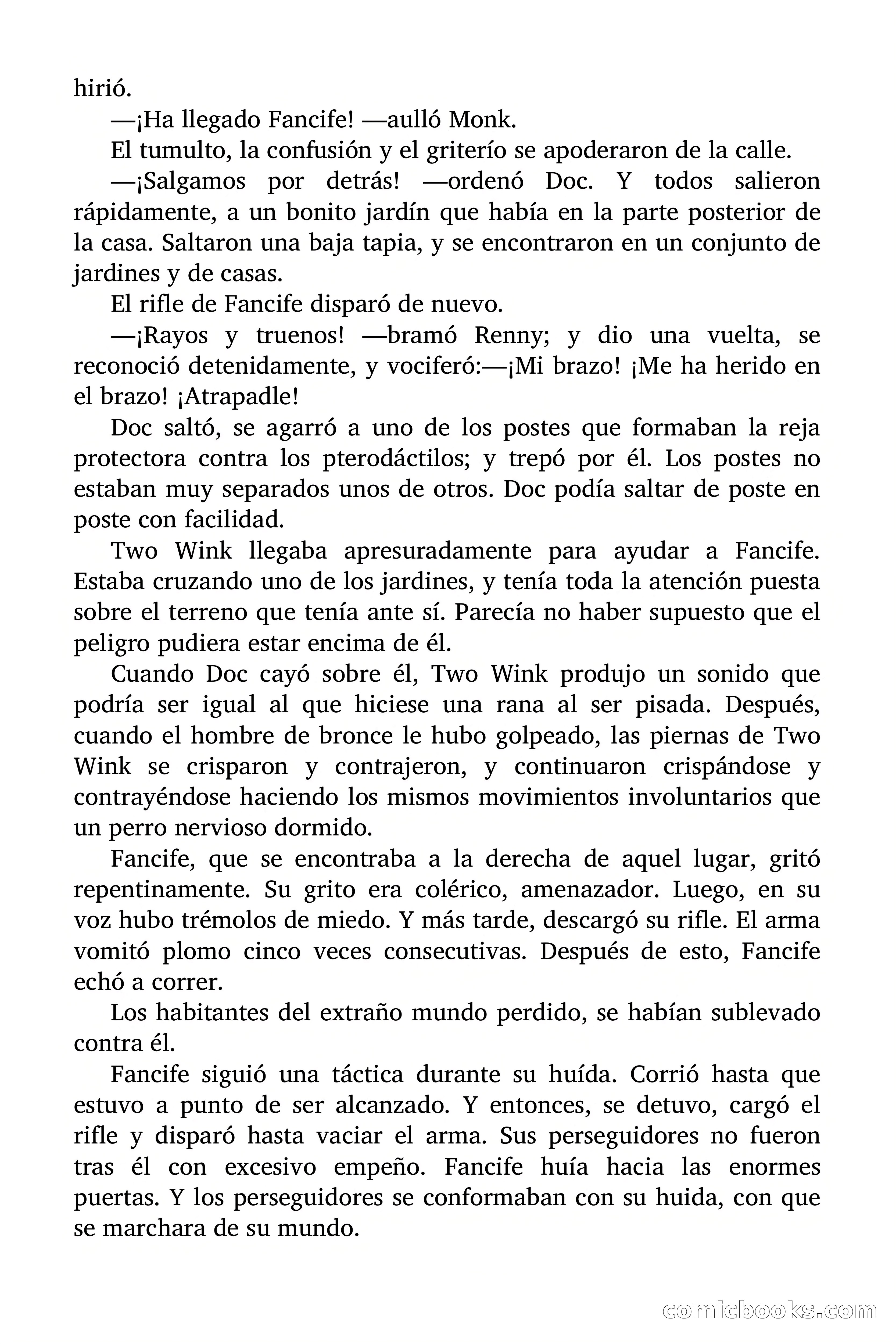 Doc Savage: El Otro Mundo — page 132 of 136