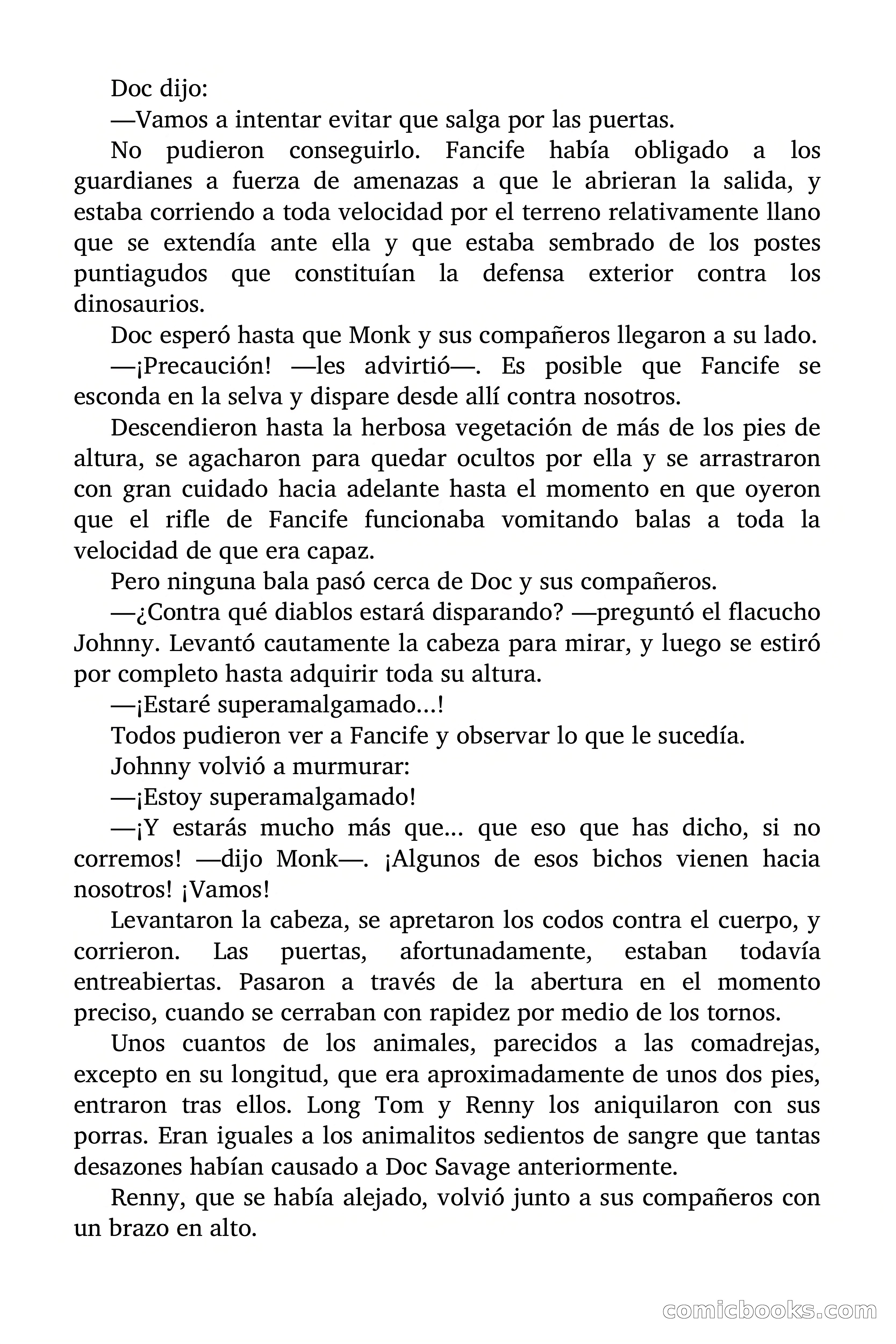 Doc Savage: El Otro Mundo — page 133 of 136