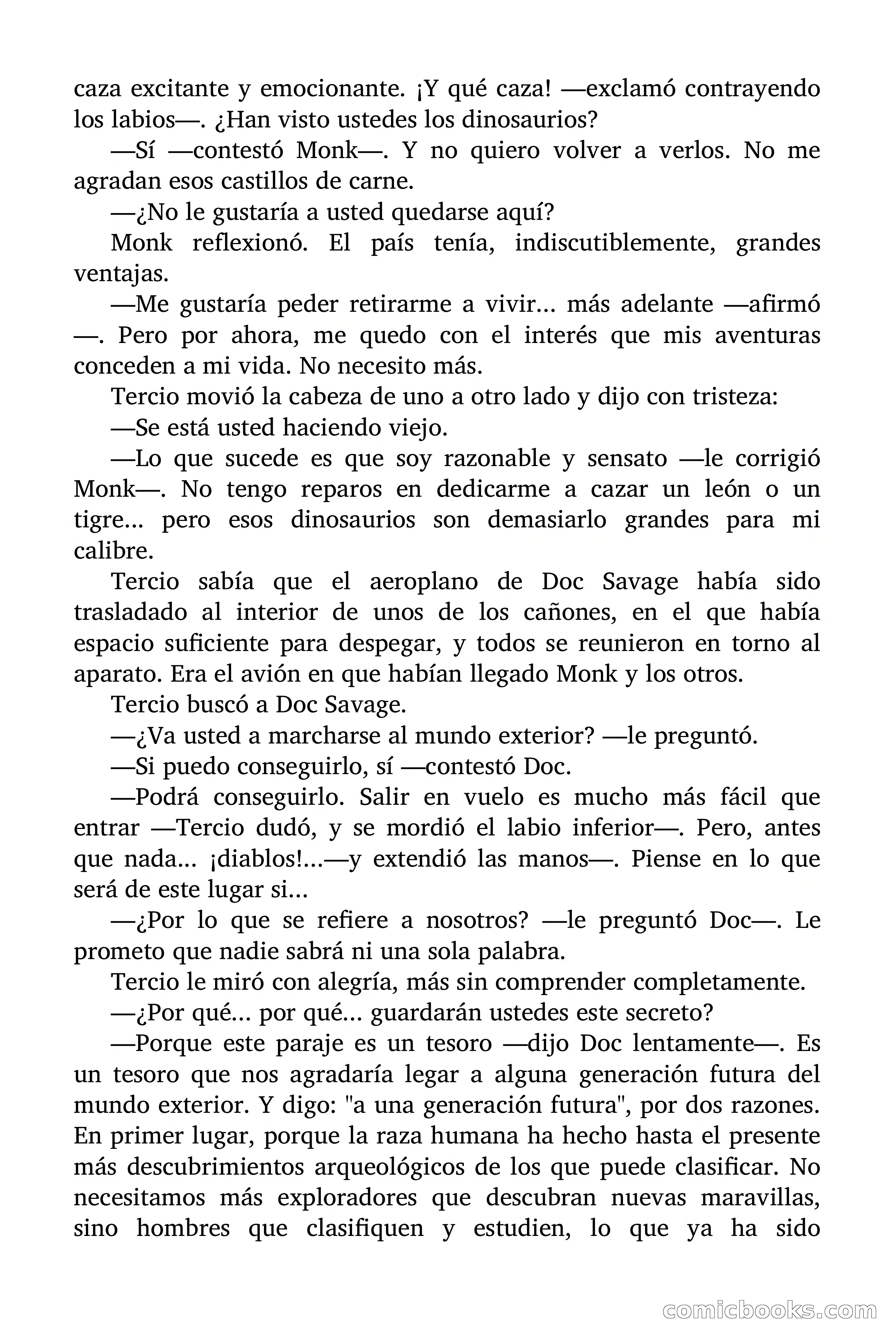 Doc Savage: El Otro Mundo — page 135 of 136