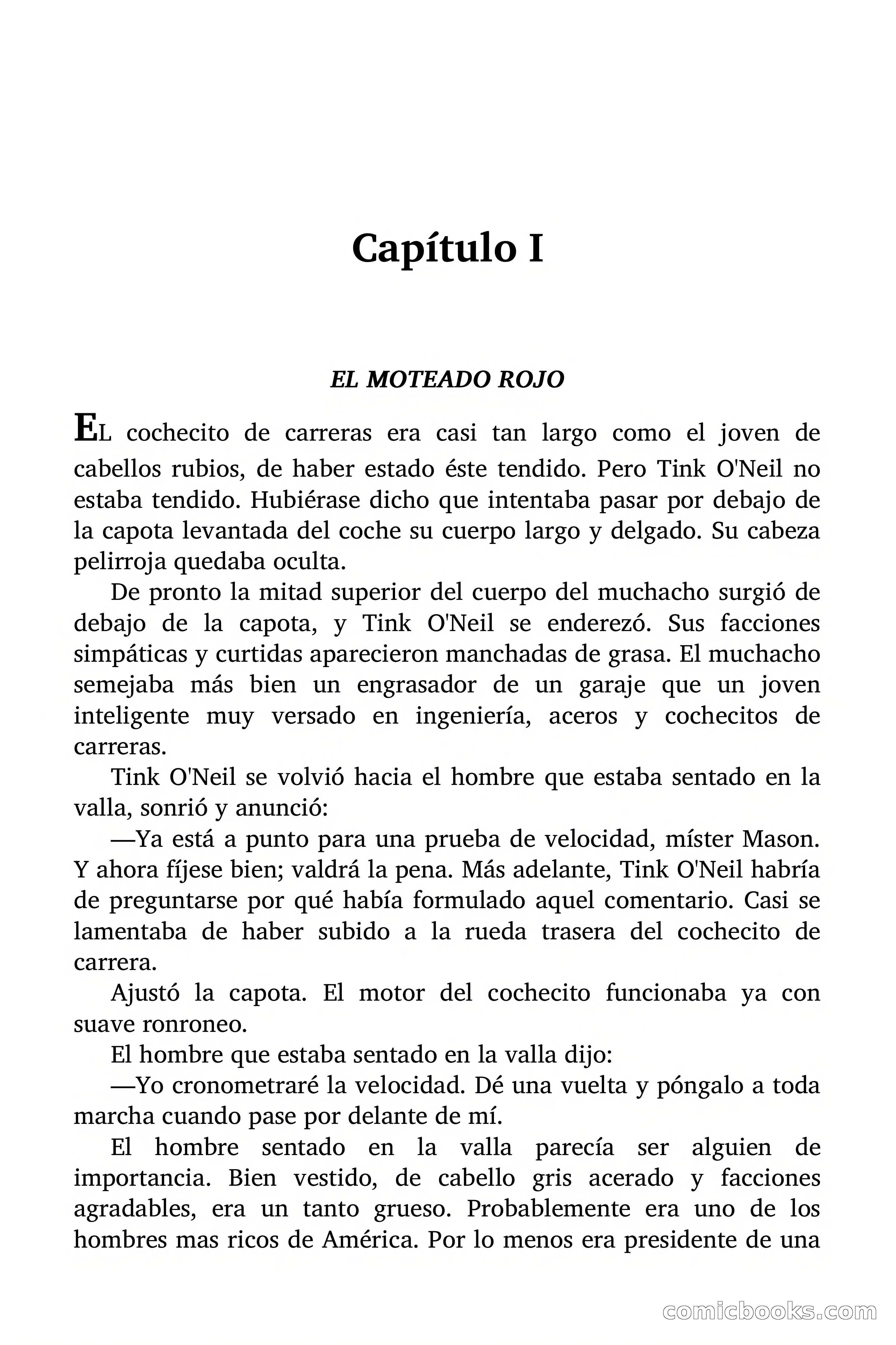 Doc Savage: Los Hombres Moteados — page 3 of 122