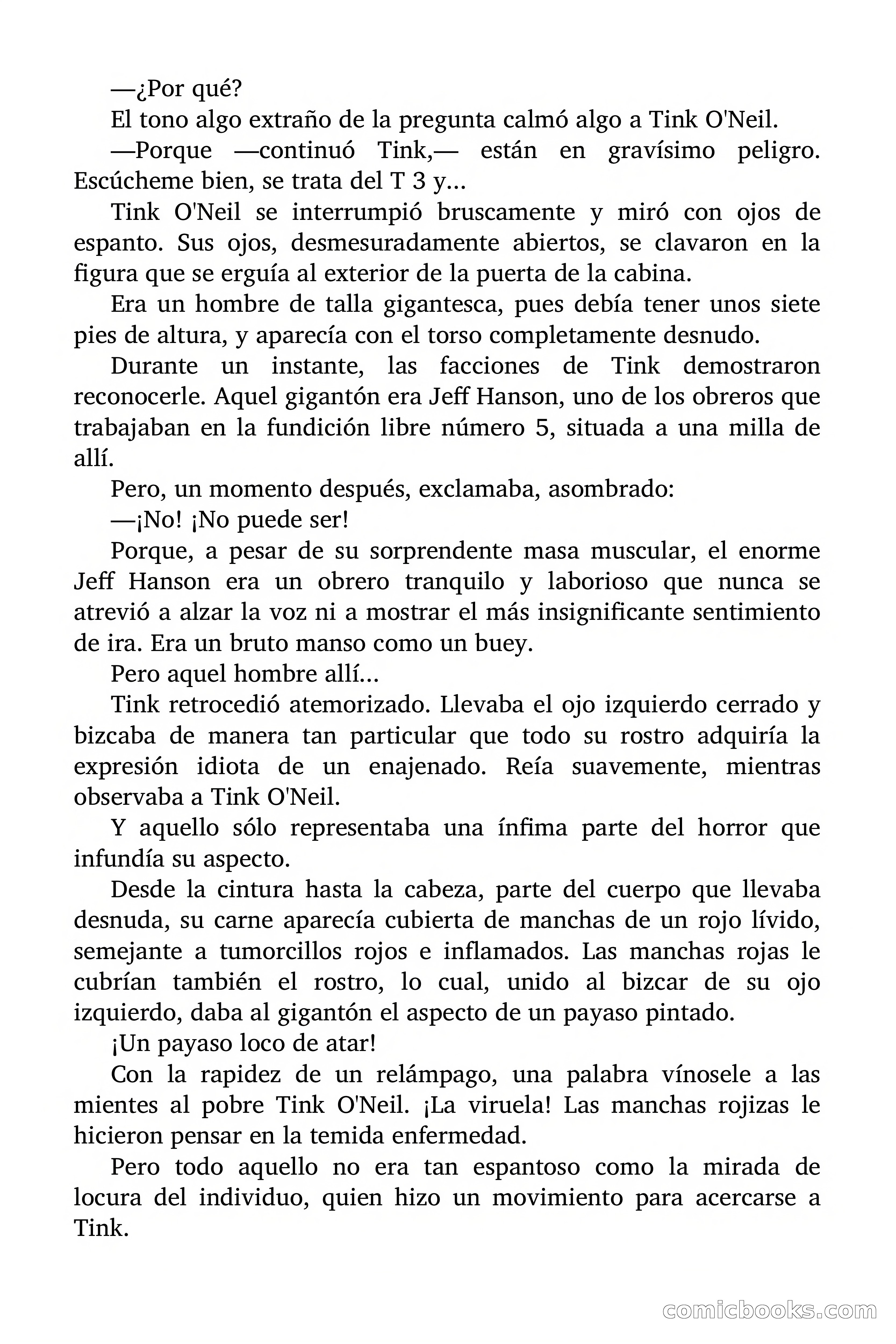 Doc Savage: Los Hombres Moteados — page 10 of 122