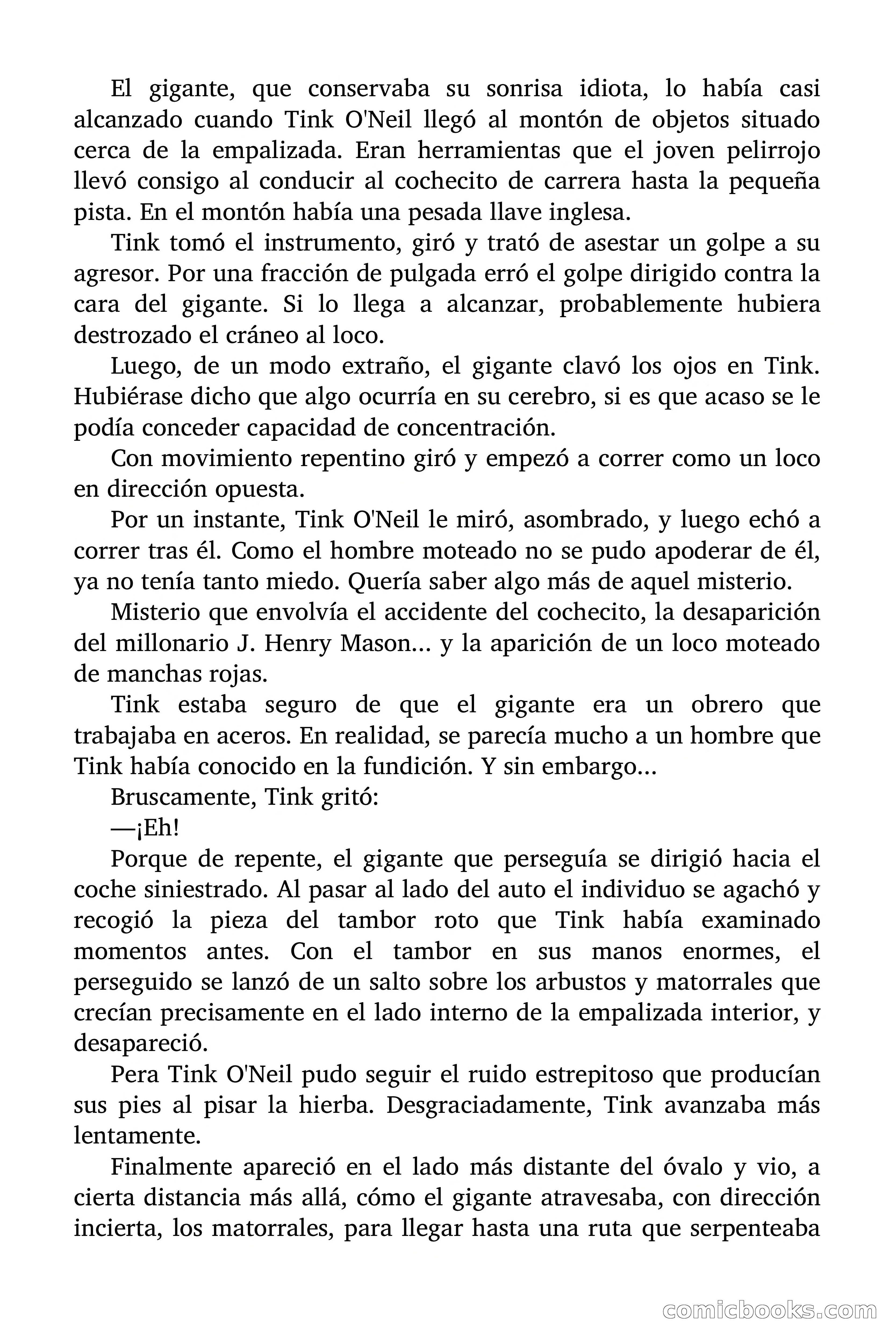 Doc Savage: Los Hombres Moteados — page 13 of 122