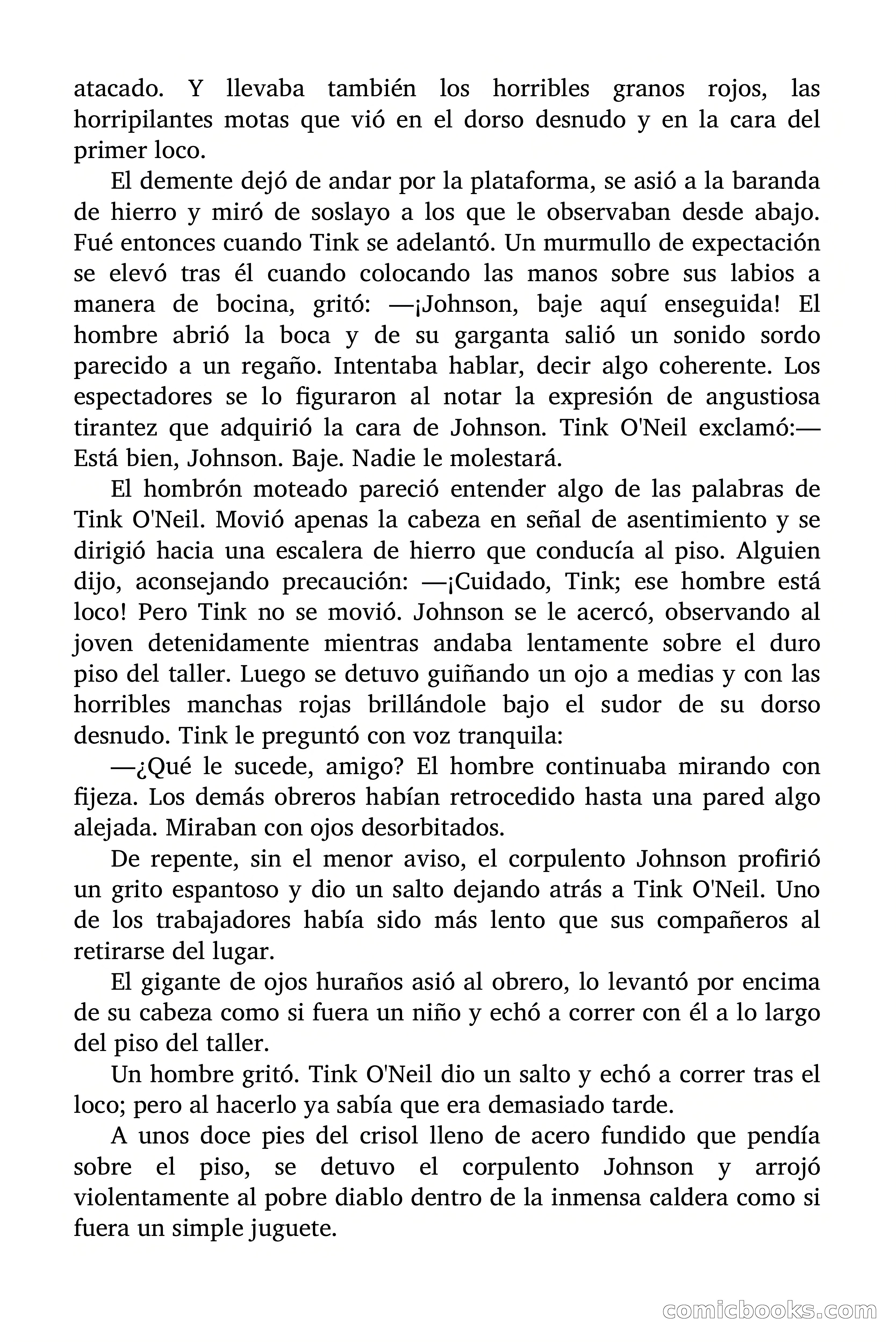Doc Savage: Los Hombres Moteados — page 16 of 122