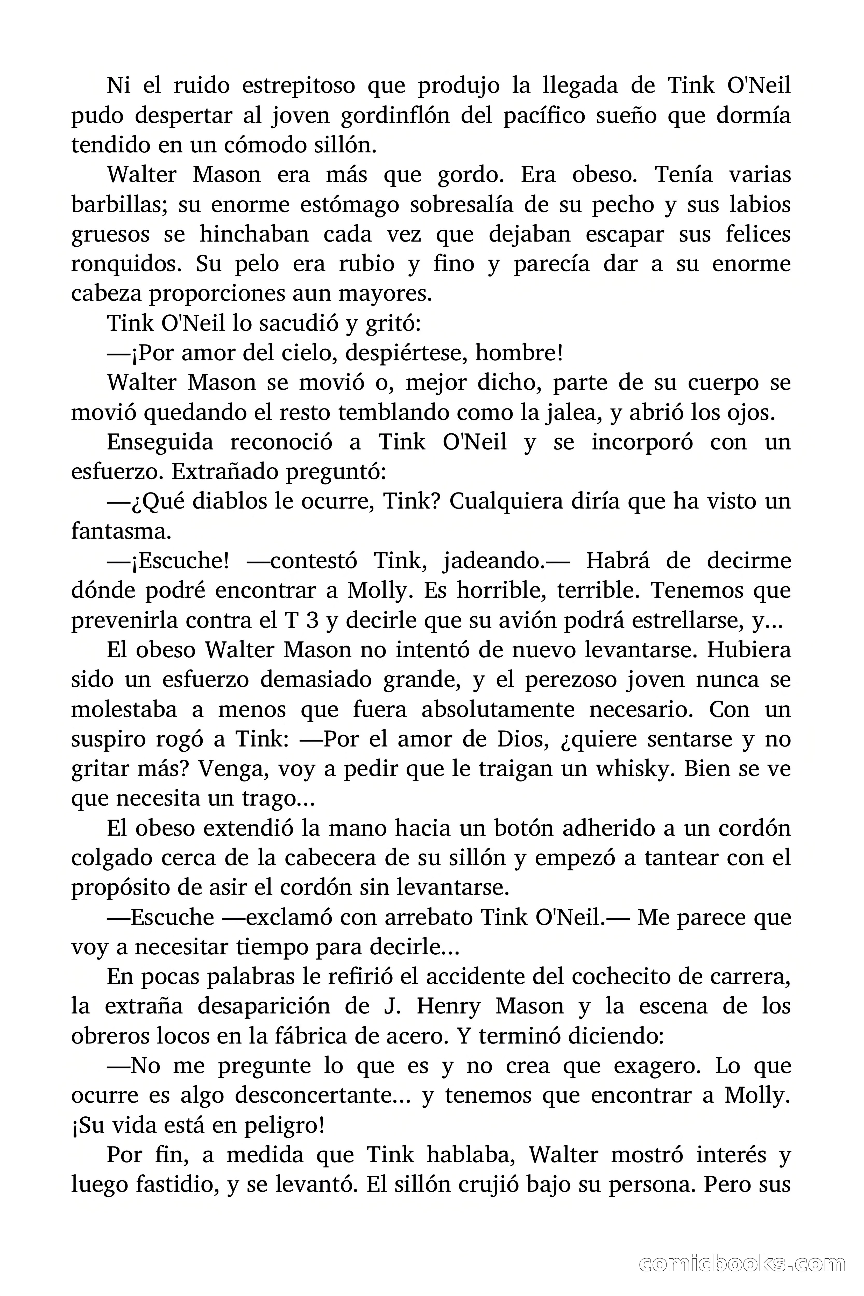 Doc Savage: Los Hombres Moteados — page 18 of 122
