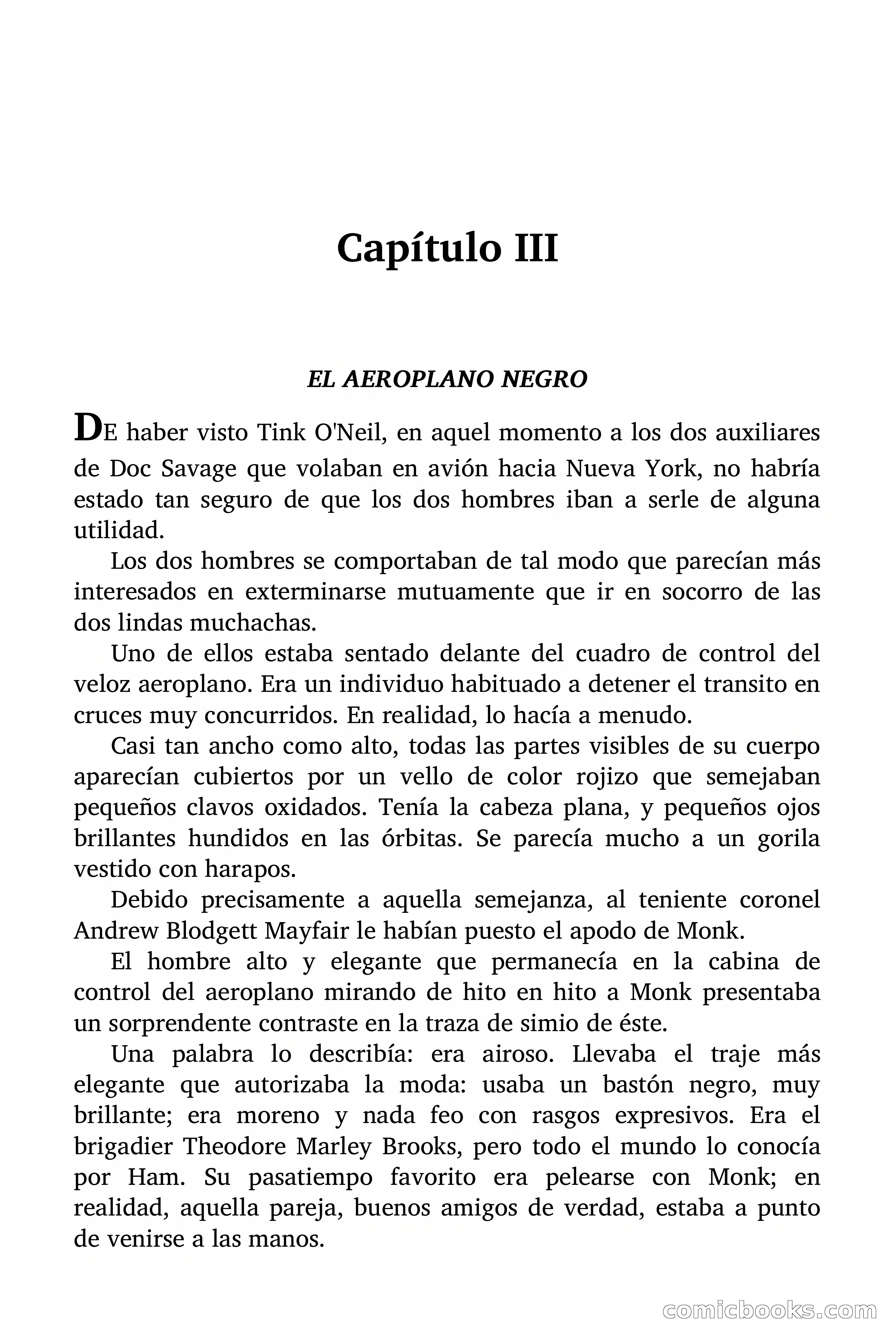 Doc Savage: Los Hombres Moteados — page 21 of 122