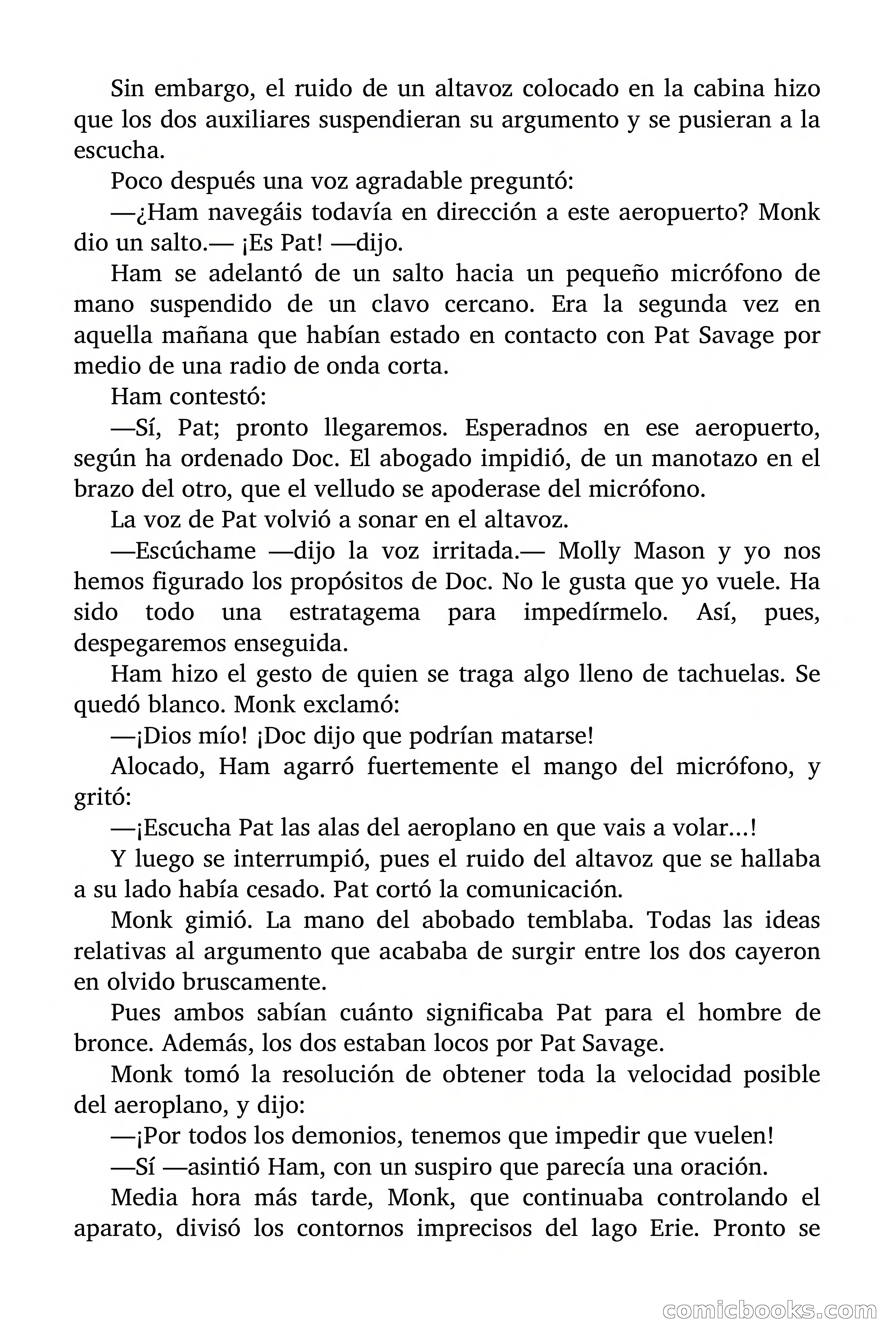Doc Savage: Los Hombres Moteados — page 22 of 122