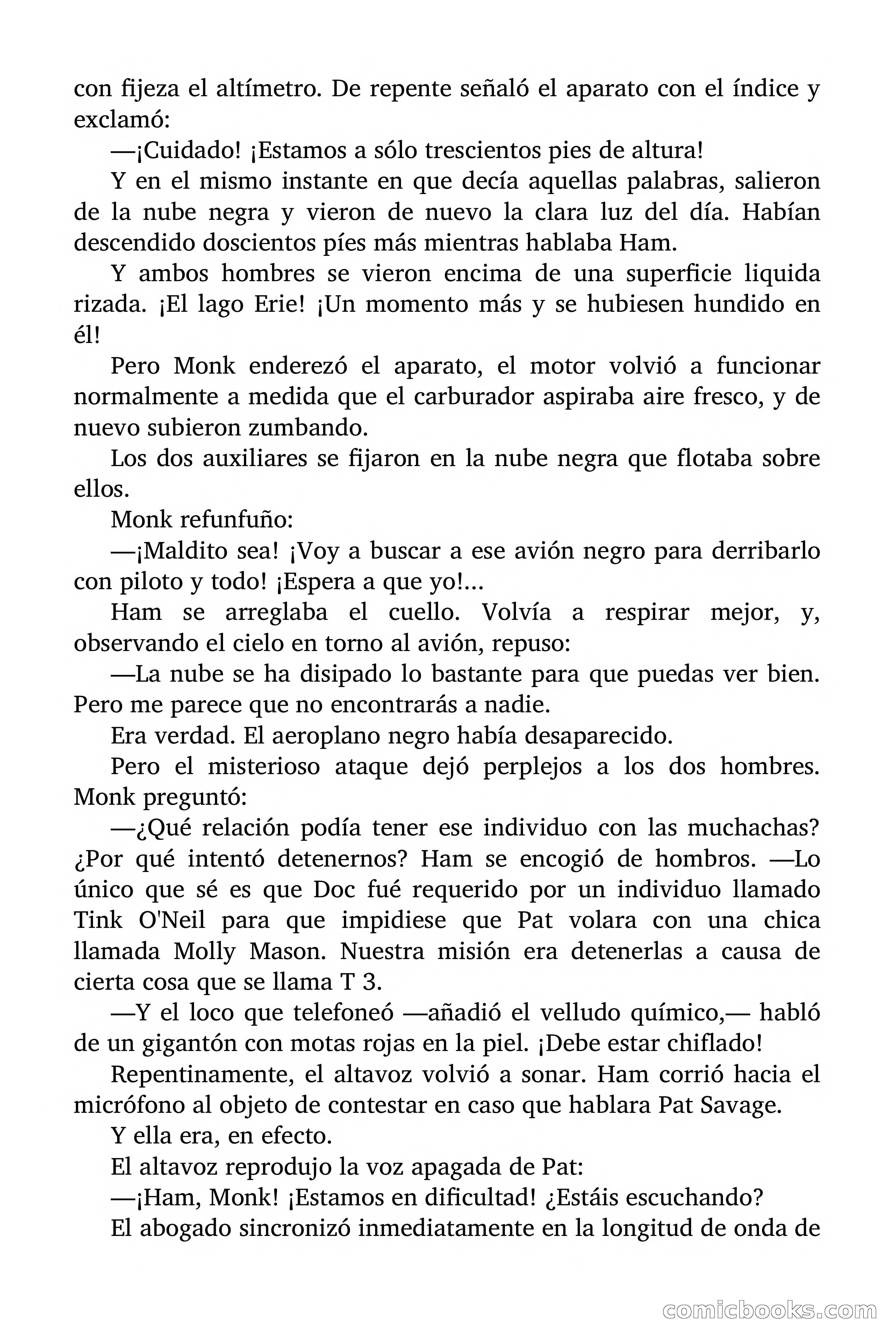 Doc Savage: Los Hombres Moteados — page 25 of 122