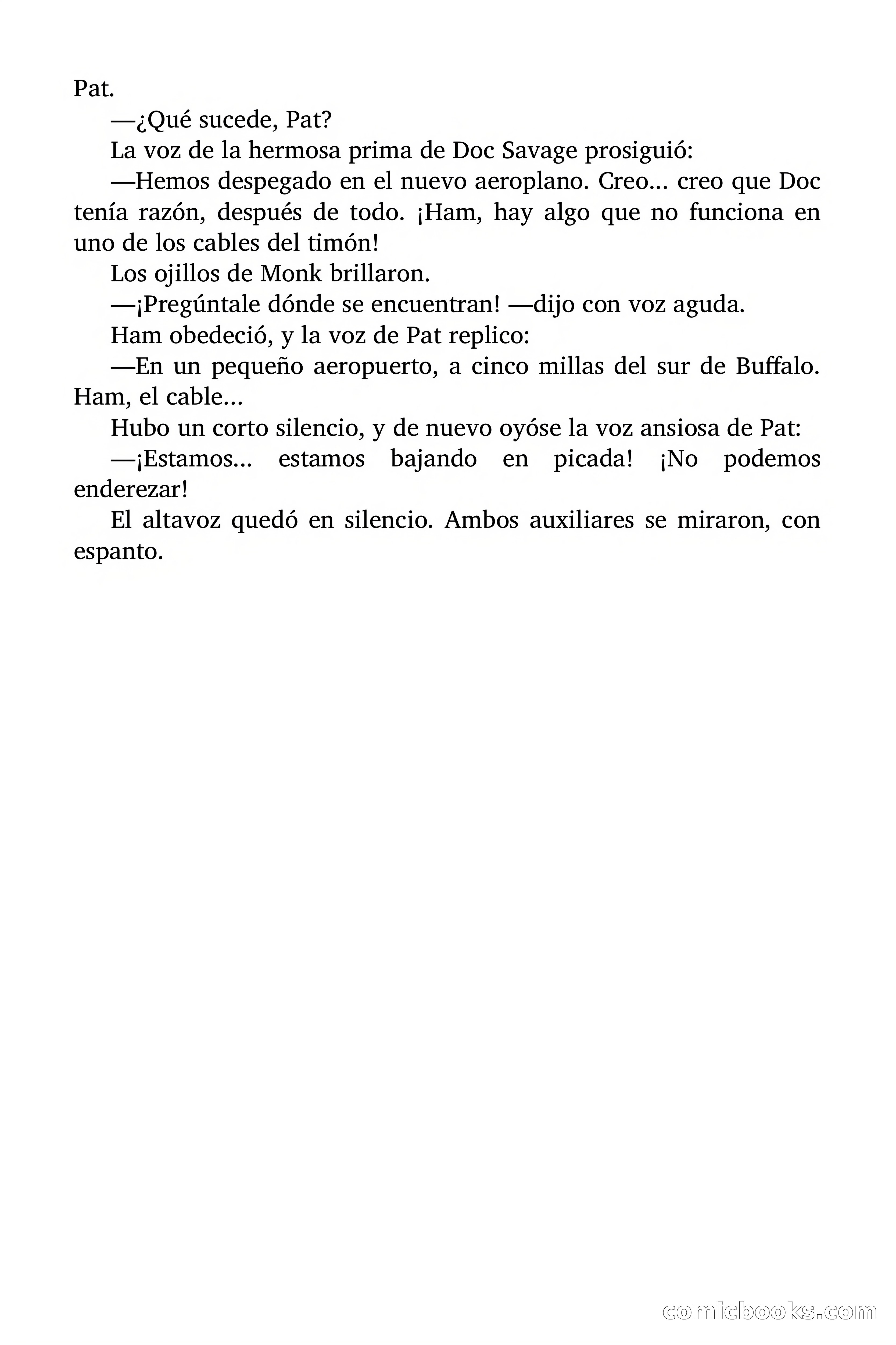 Doc Savage: Los Hombres Moteados — page 26 of 122