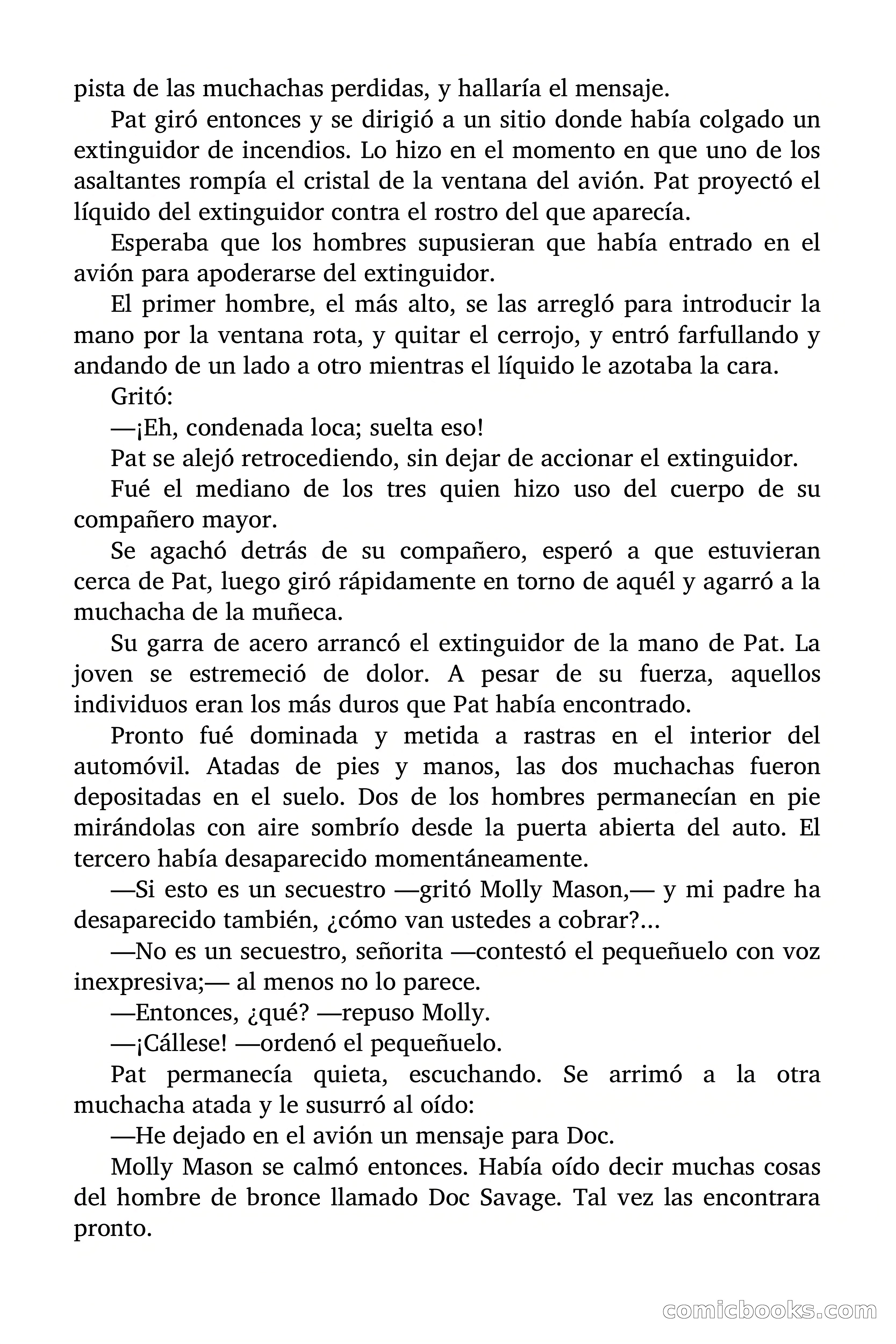 Doc Savage: Los Hombres Moteados — page 31 of 122