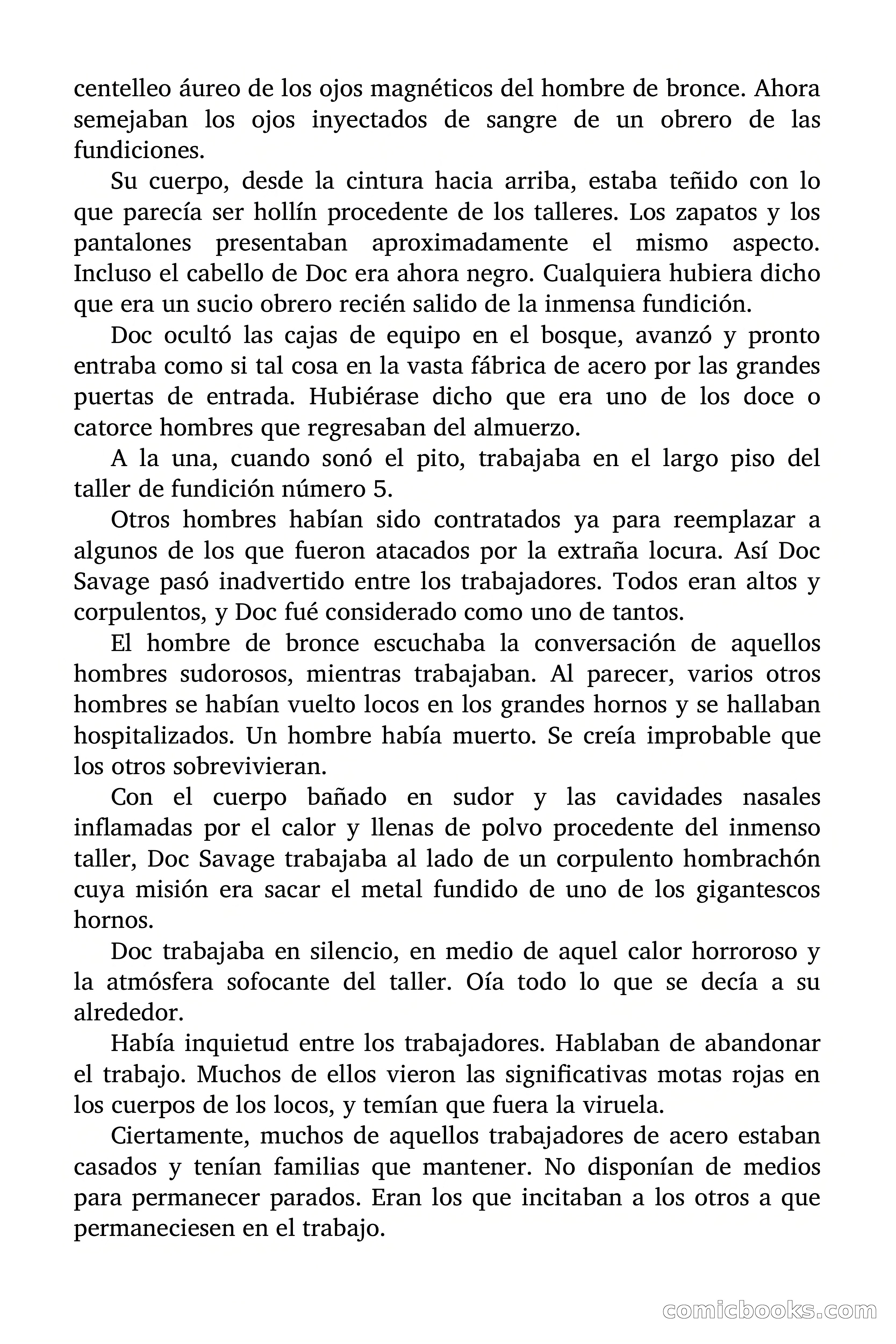 Doc Savage: Los Hombres Moteados — page 35 of 122