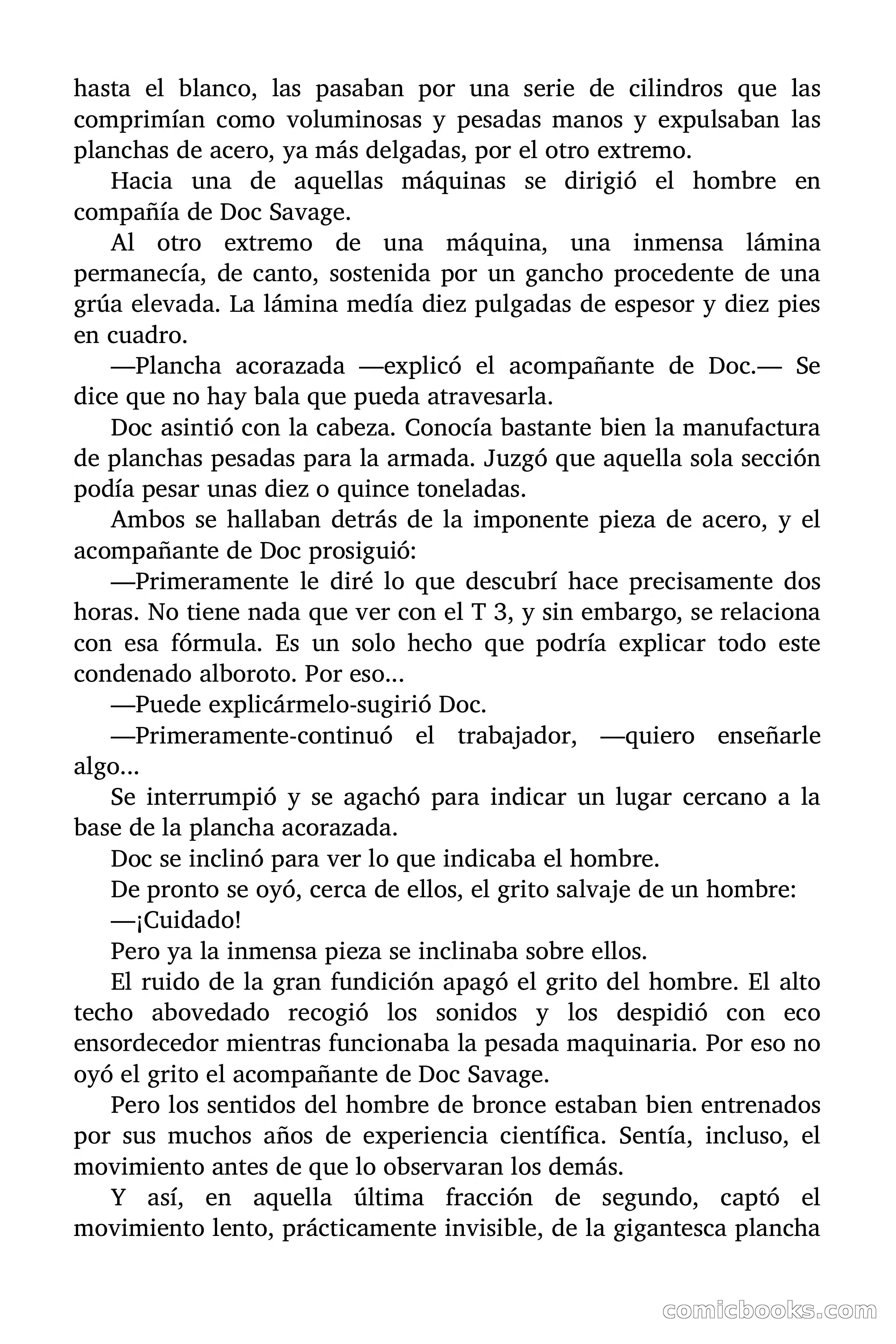 Doc Savage: Los Hombres Moteados — page 37 of 122