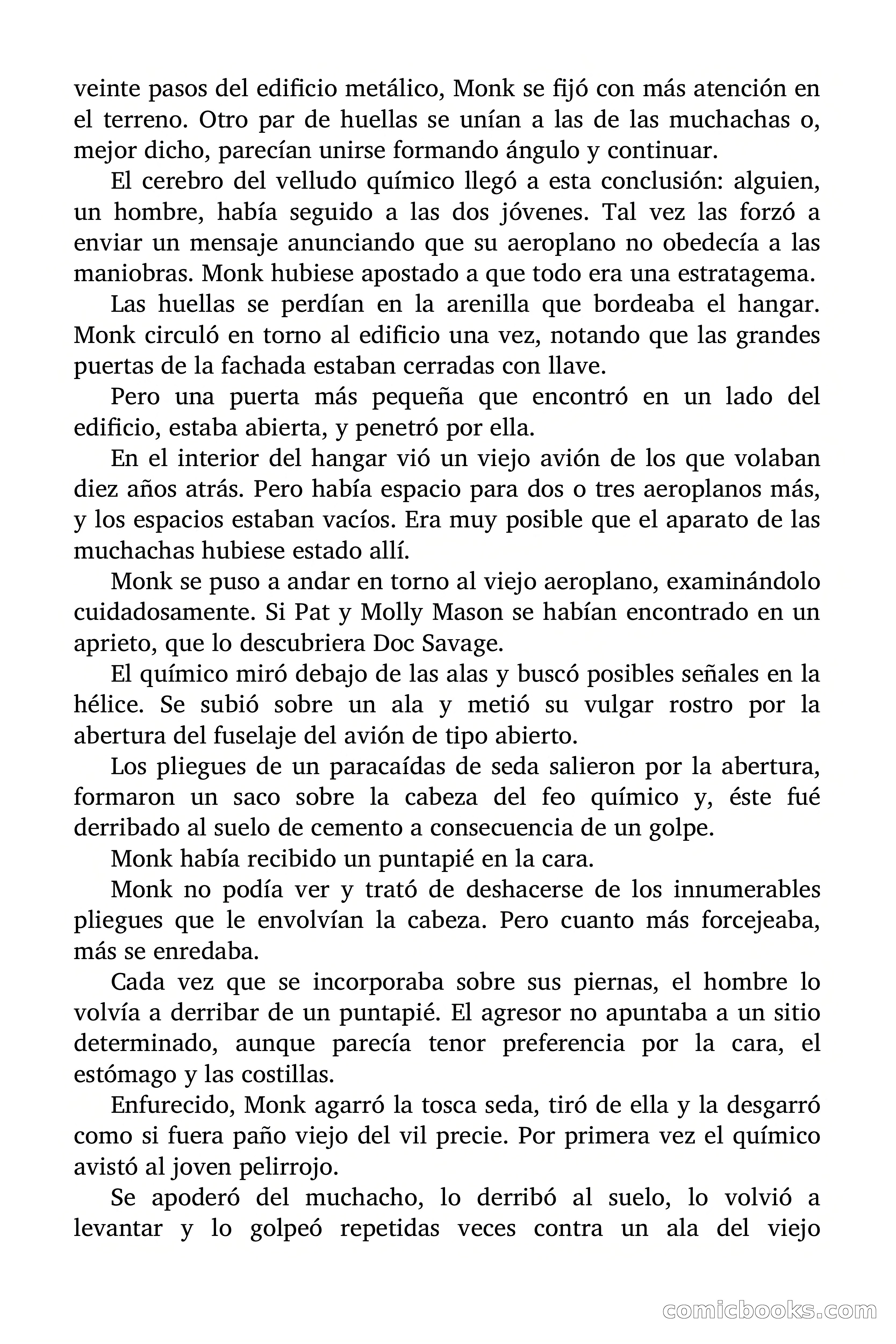 Doc Savage: Los Hombres Moteados — page 42 of 122