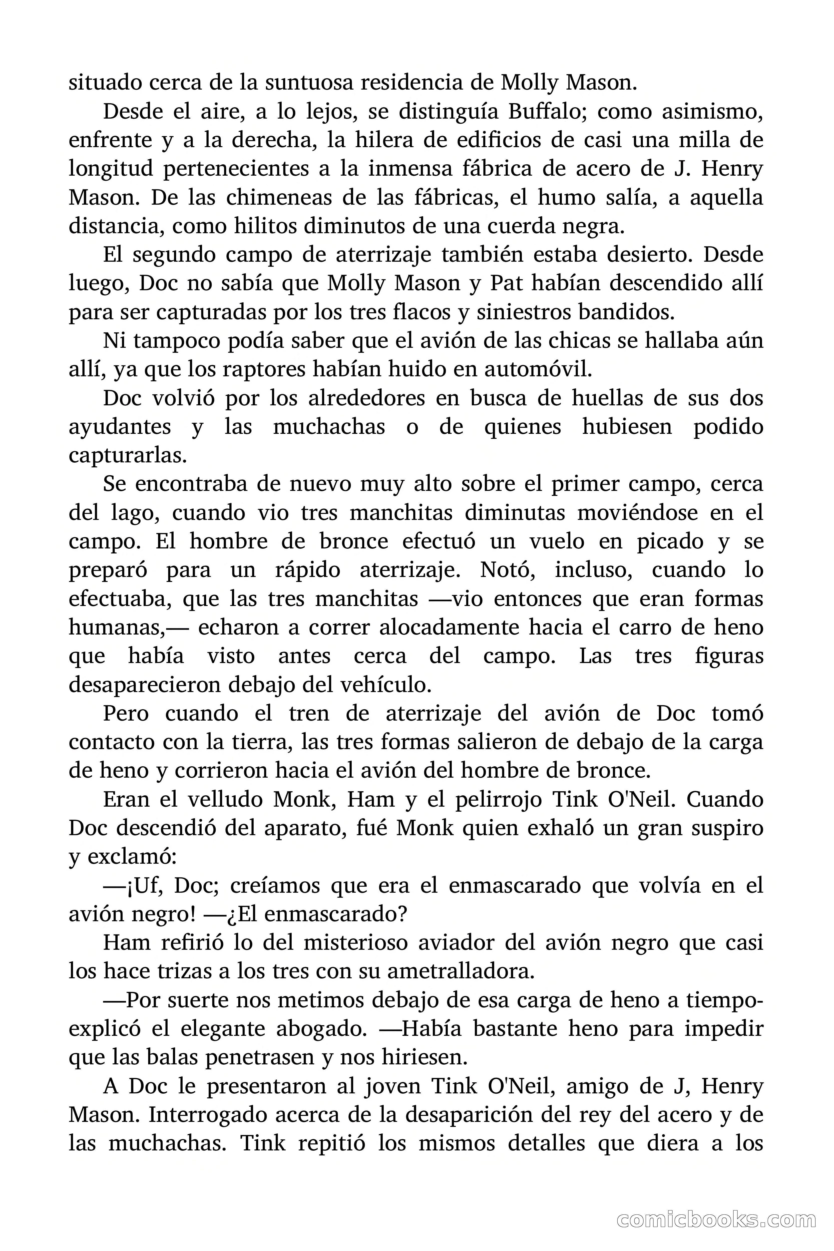 Doc Savage: Los Hombres Moteados — page 49 of 122