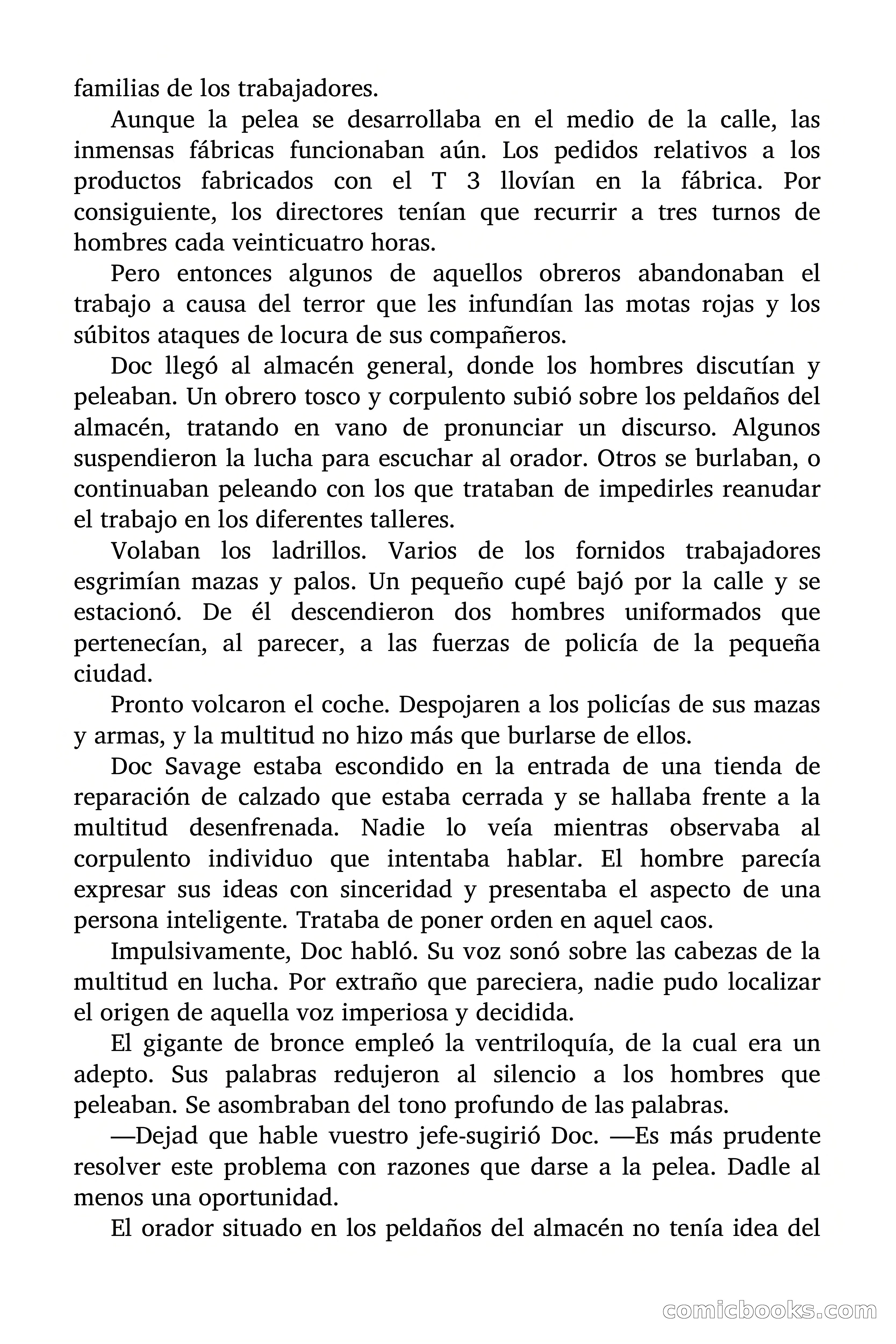 Doc Savage: Los Hombres Moteados — page 53 of 122