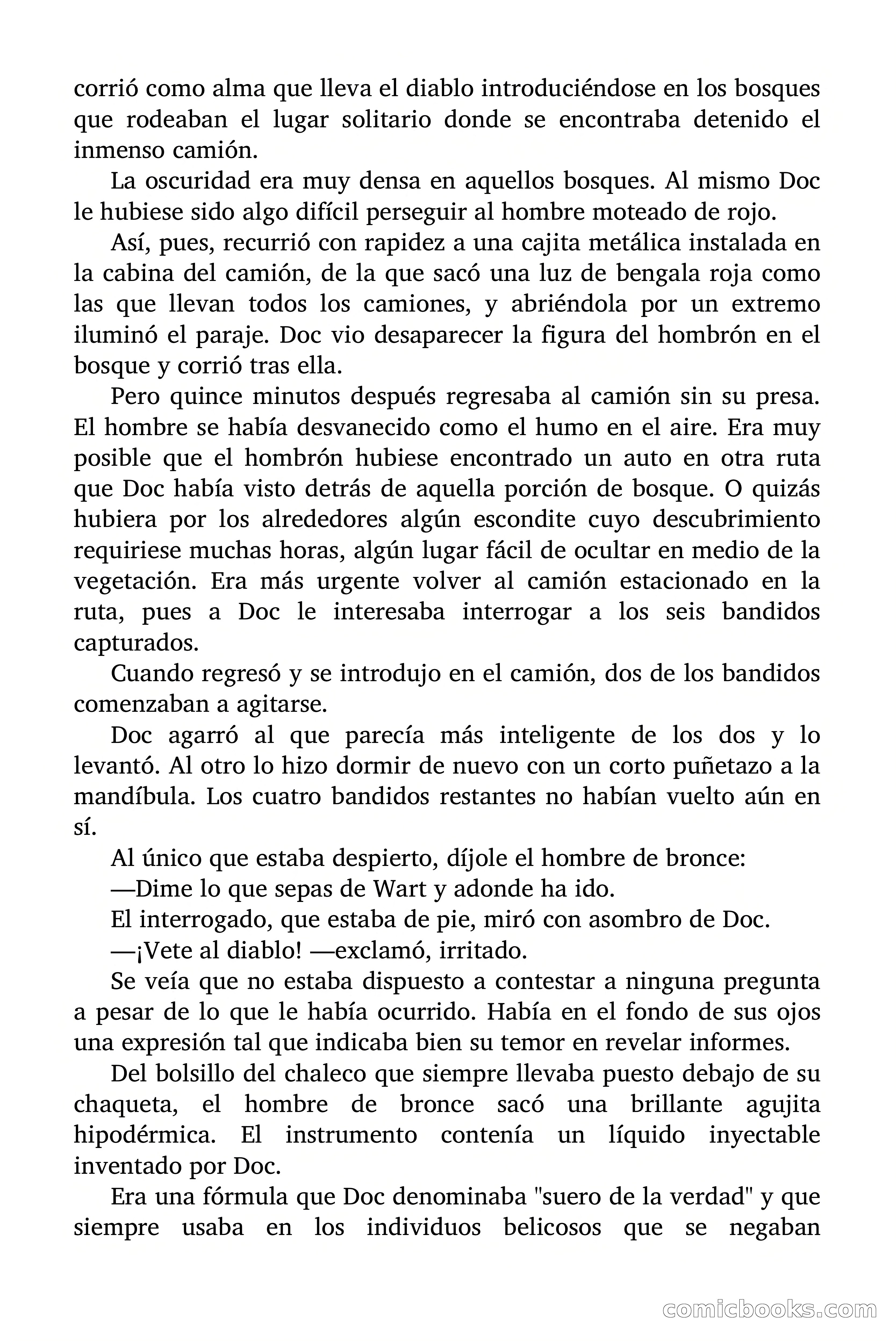 Doc Savage: Los Hombres Moteados — page 61 of 122