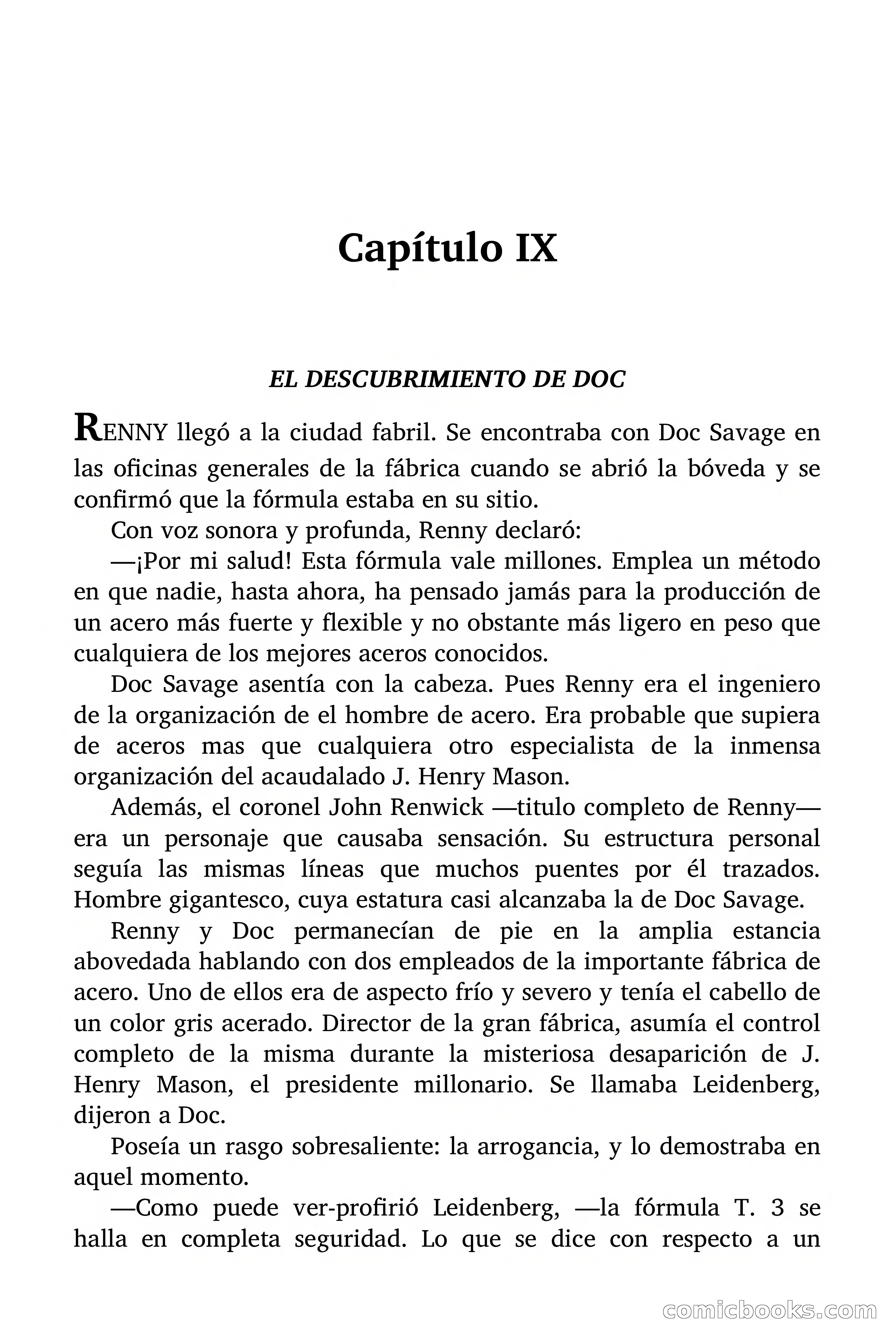 Doc Savage: Los Hombres Moteados — page 65 of 122