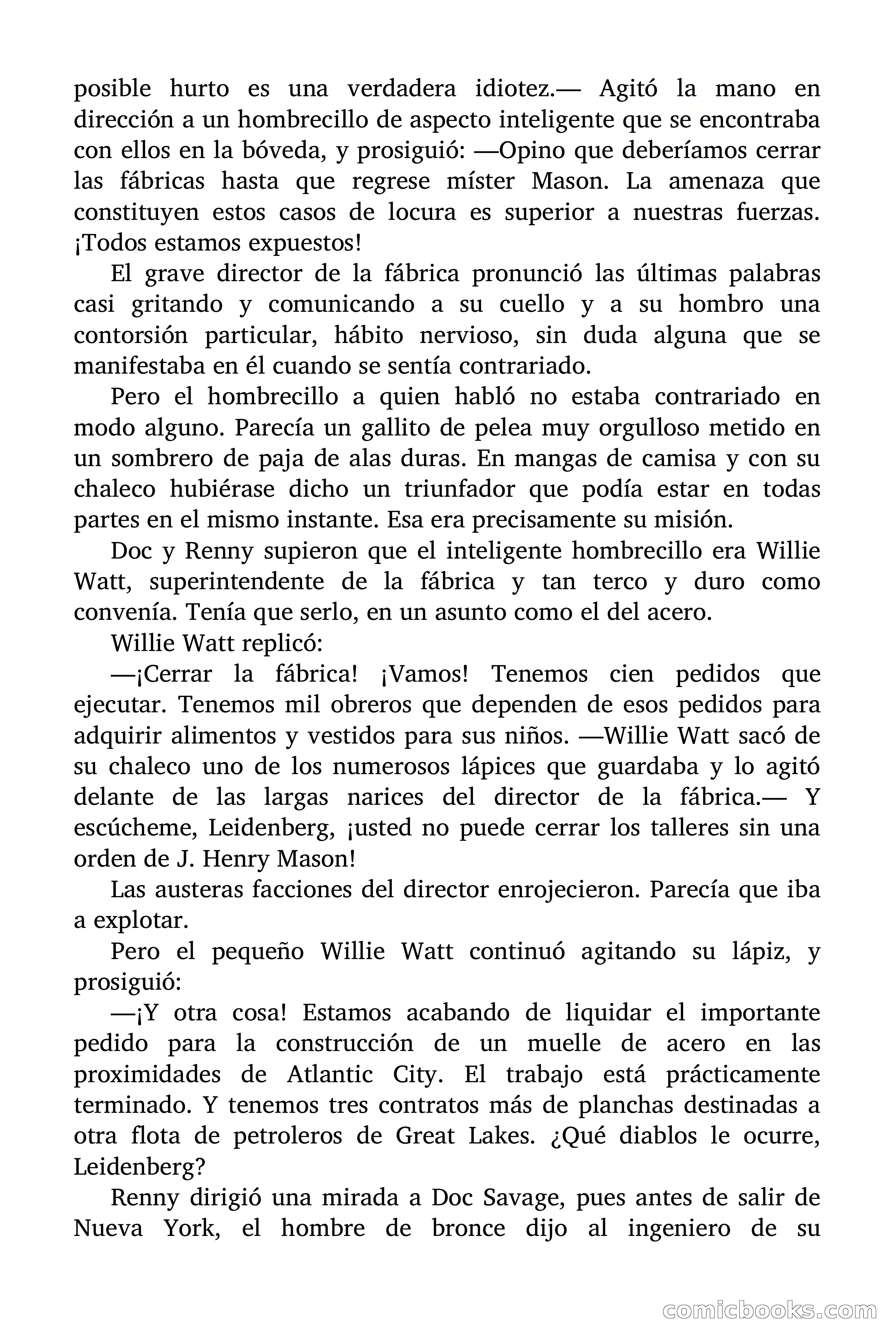 Doc Savage: Los Hombres Moteados — page 66 of 122