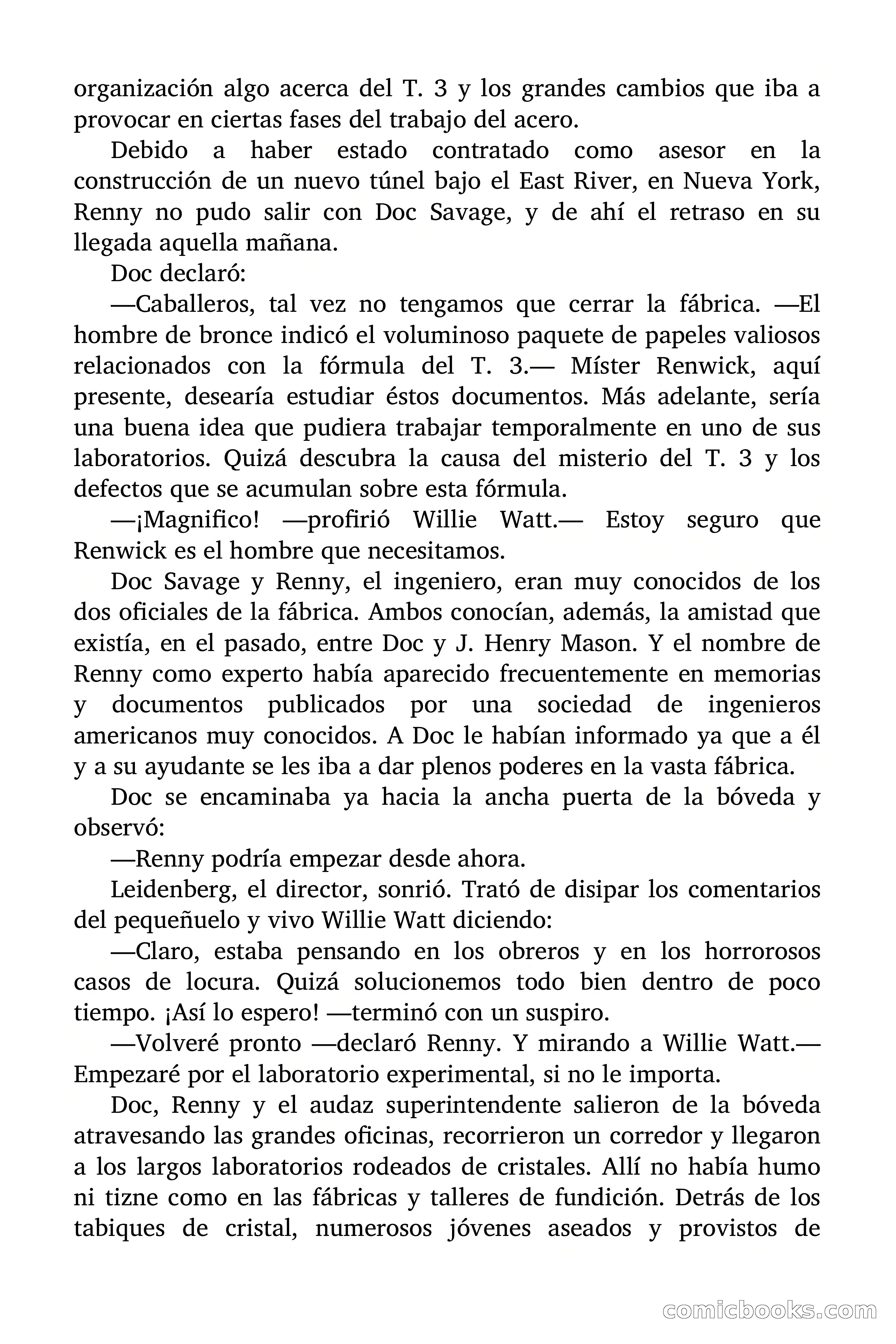 Doc Savage: Los Hombres Moteados — page 67 of 122
